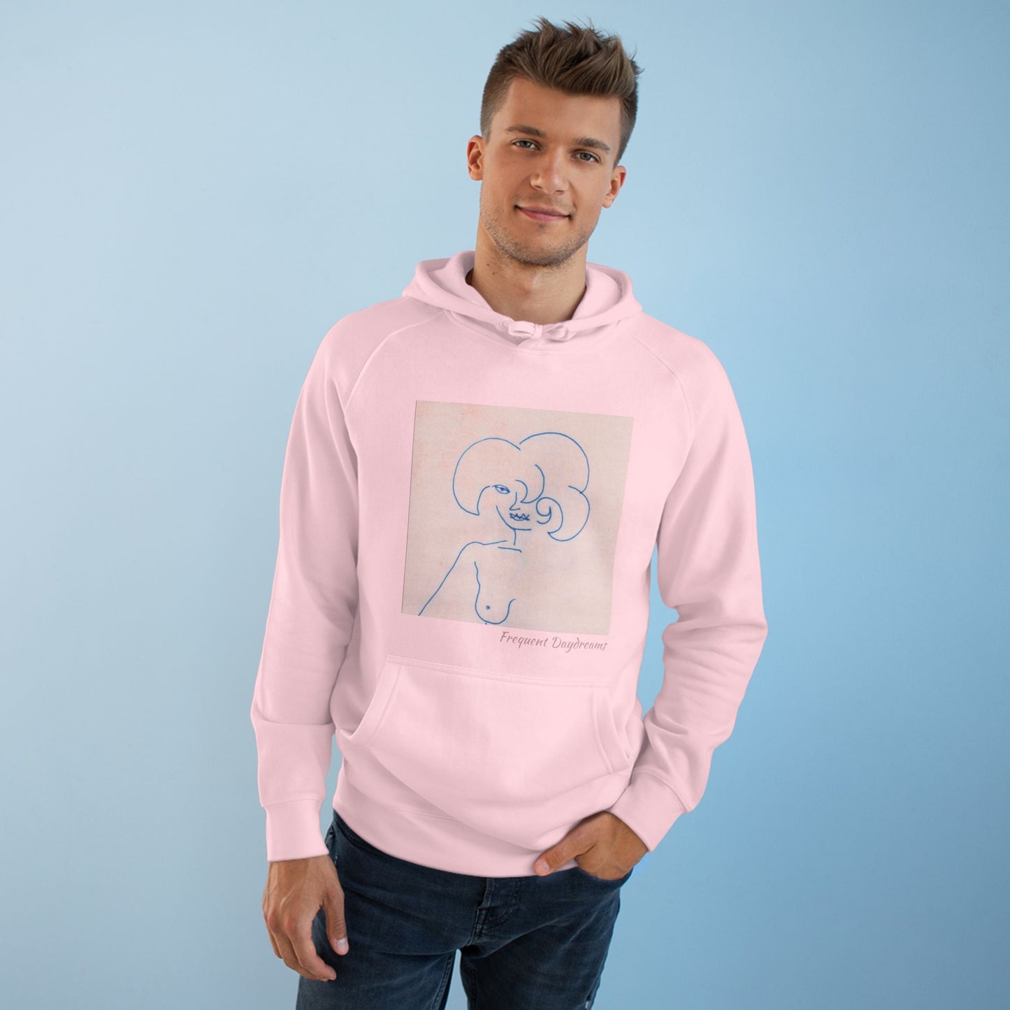 Unisex Supply Hoodie - Frequent Daydreams Sketch No.45