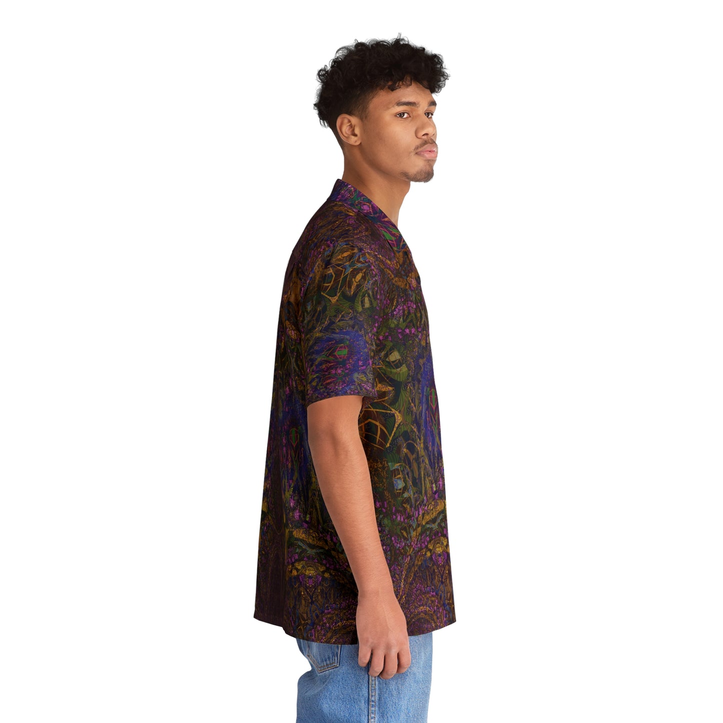 Hawaiian Shirt - Love Light Fractals No.10