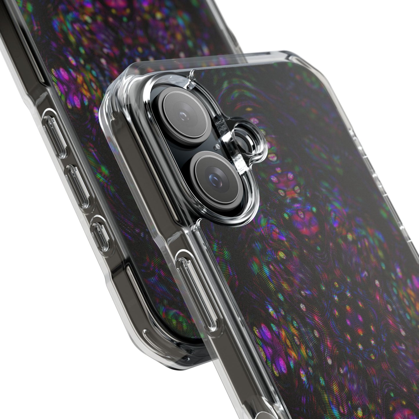 iPhone 16 Magnetic Clear Impact Case - DMT Scribe Tiles No.3