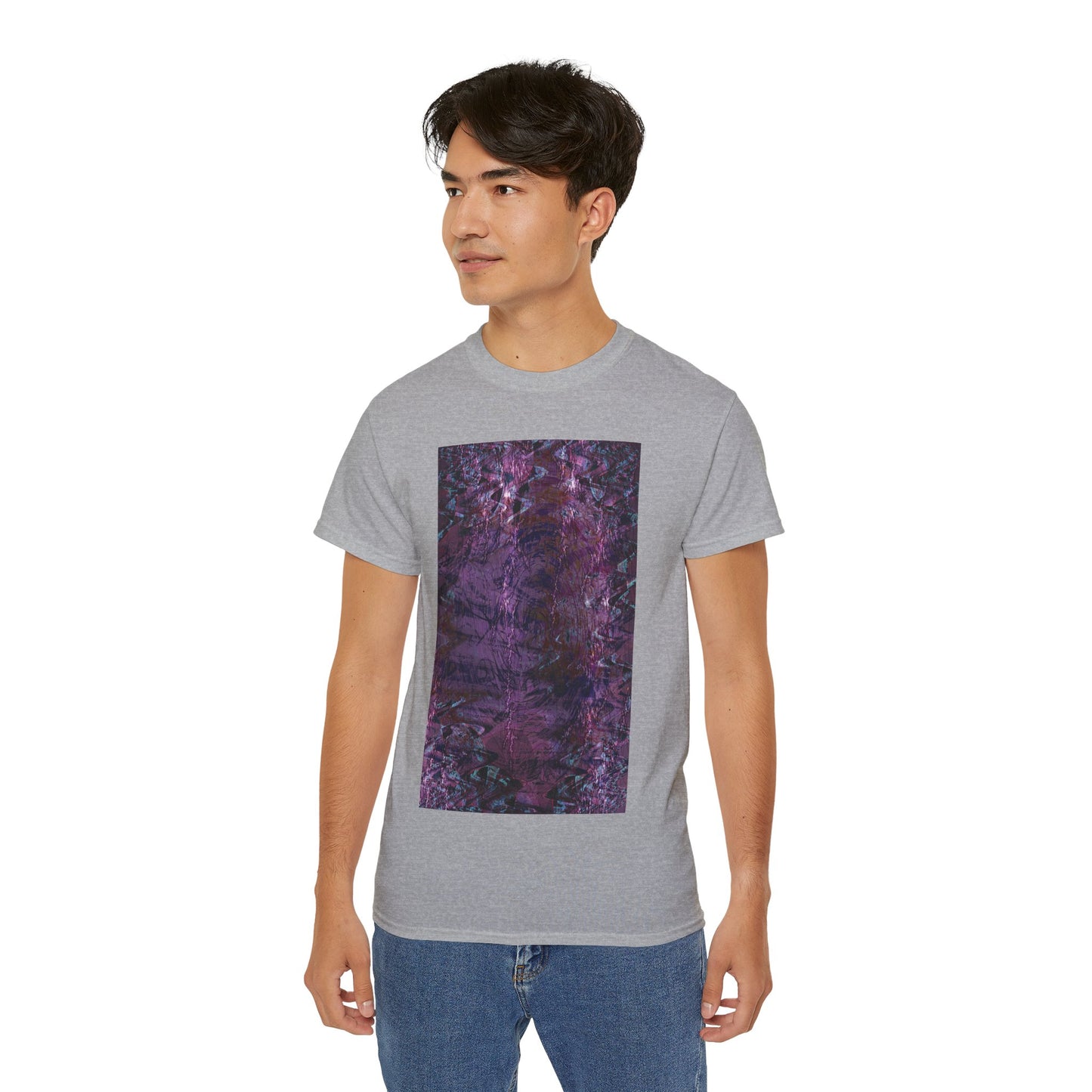 Unisex Ultra Cotton Tee - Love Light Fractals No.6