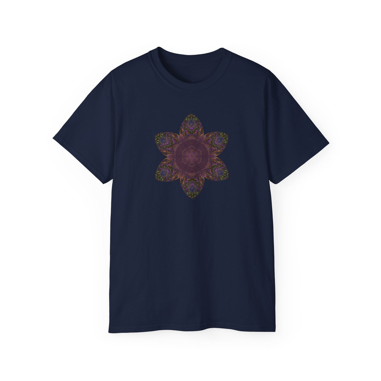 Unisex Ultra Cotton Tee - Love Light Mandalas No.3
