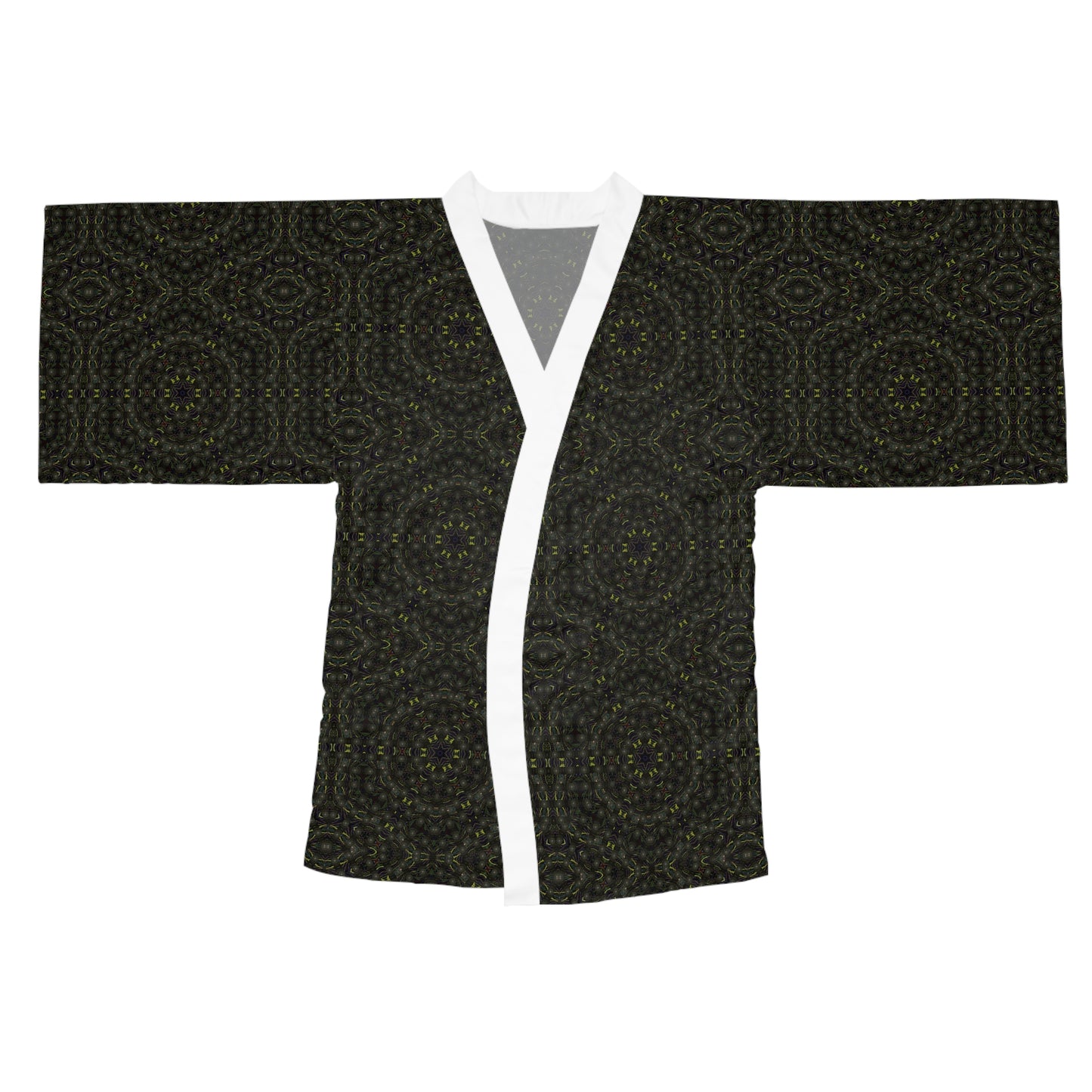 Long Sleeve Kimono Robe - P5 Kaleidoscopic No.3