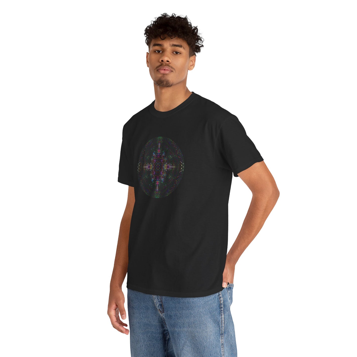 Unisex Heavy Cotton Tee - DMT Scribe Spheres No.2