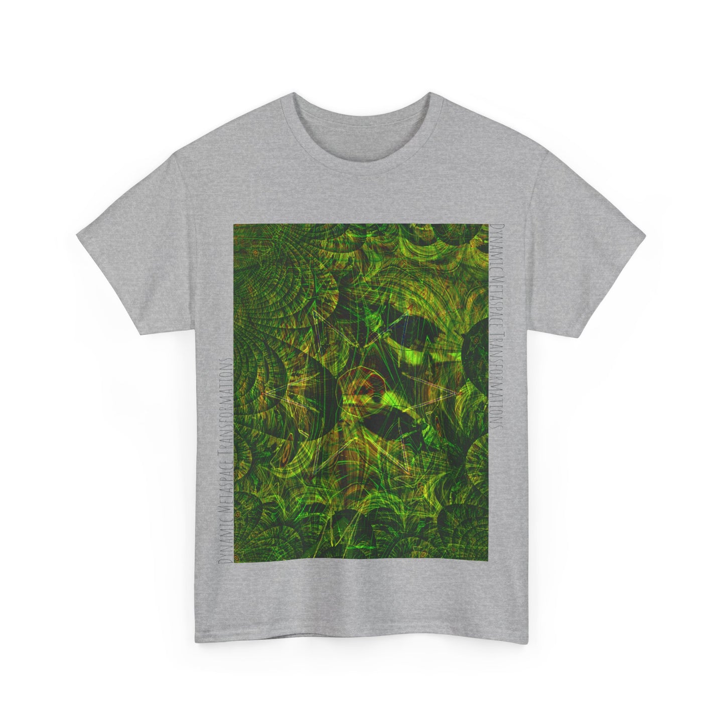 Unisex Heavy Cotton Tee - Green Leaf