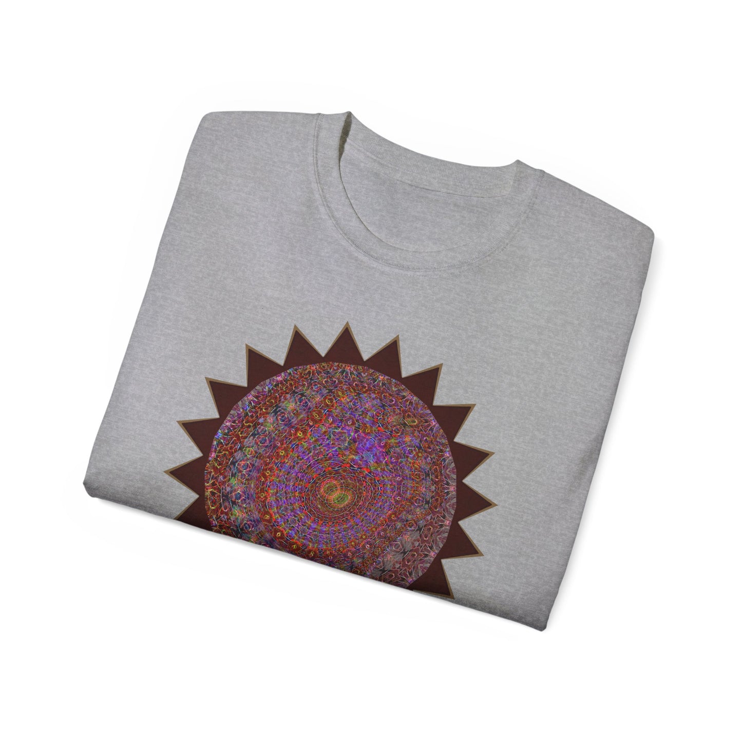 Unisex Ultra Cotton Tee - Mycelium Mandalas No.M18K4