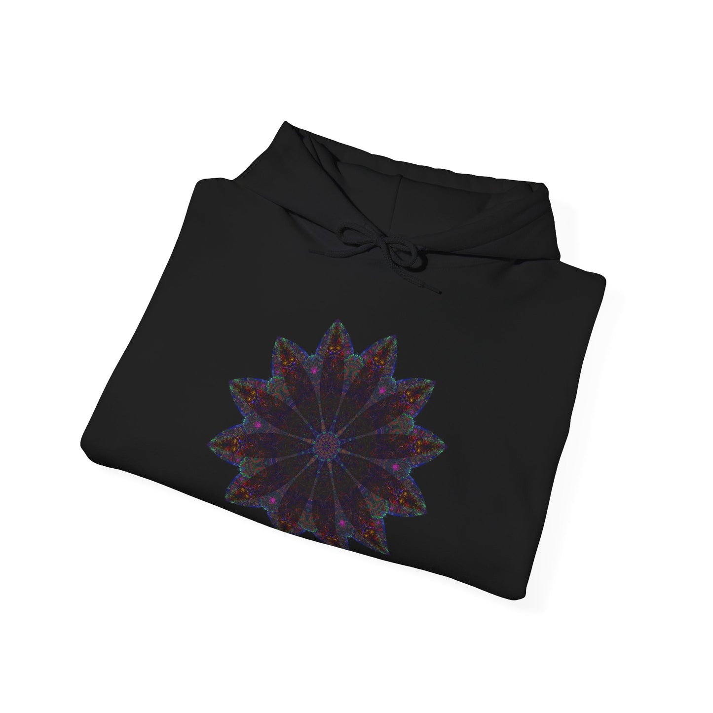 Unisex Heavy Blend™ Hooded Sweatshirt - Love Light Mandalas No.25