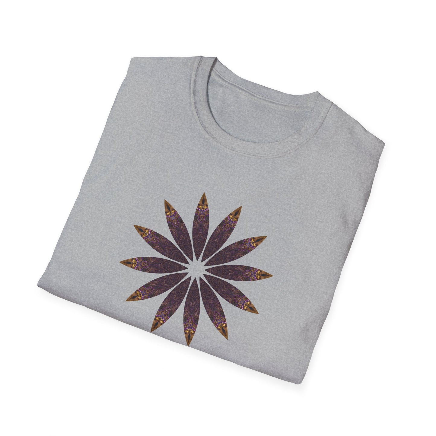 Unisex Softstyle T-Shirt - Love Light Mandalas No.2