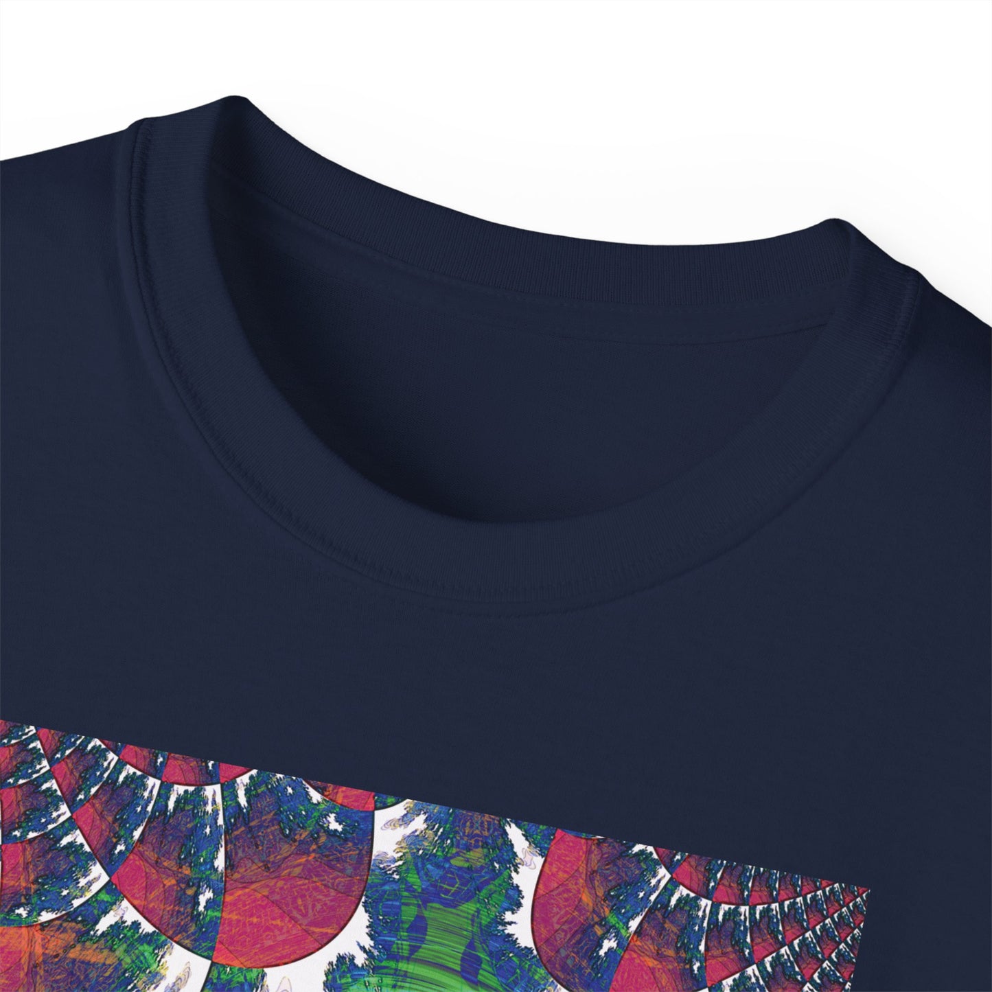 Unisex Ultra Cotton Tee - Love Light Fractals No.2