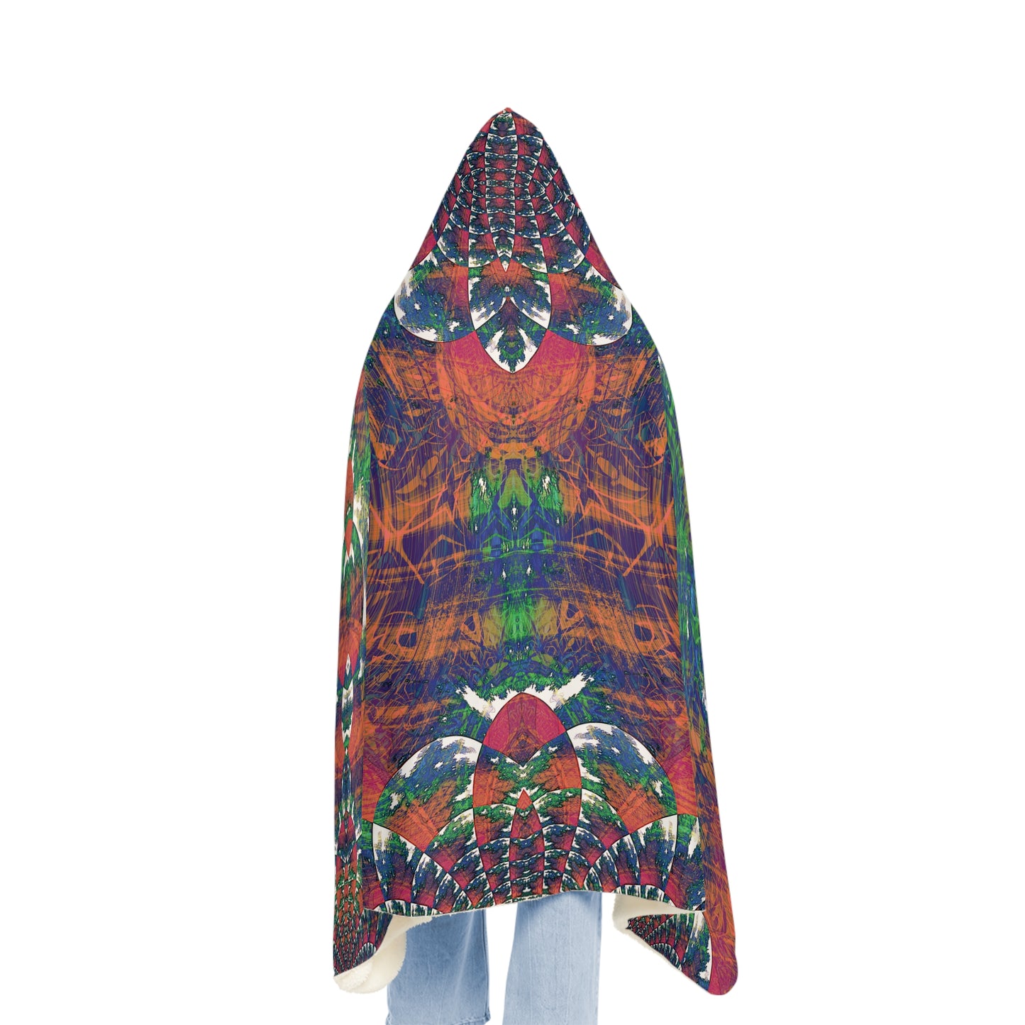 Snuggle Blanket - Love Light Fractals No.2