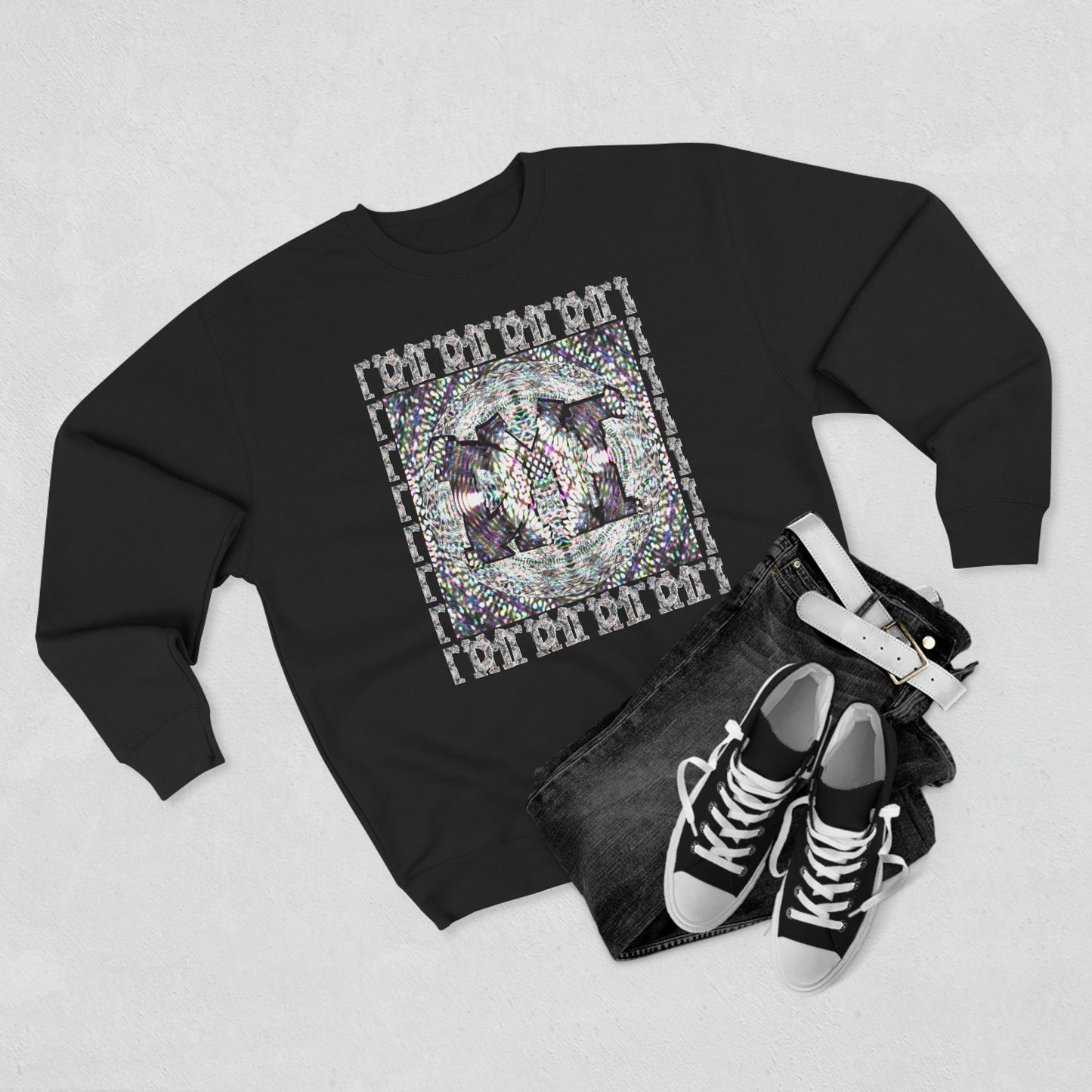 Unisex Crewneck Sweatshirt - DMT Scribe No.8
