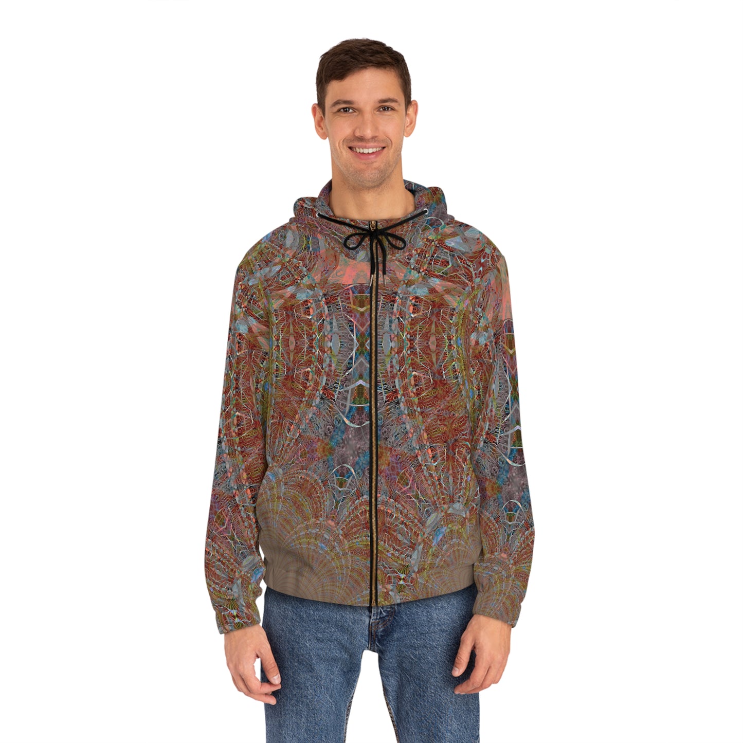 Men's Full-Zip Hoodie - YC02 Series No.4