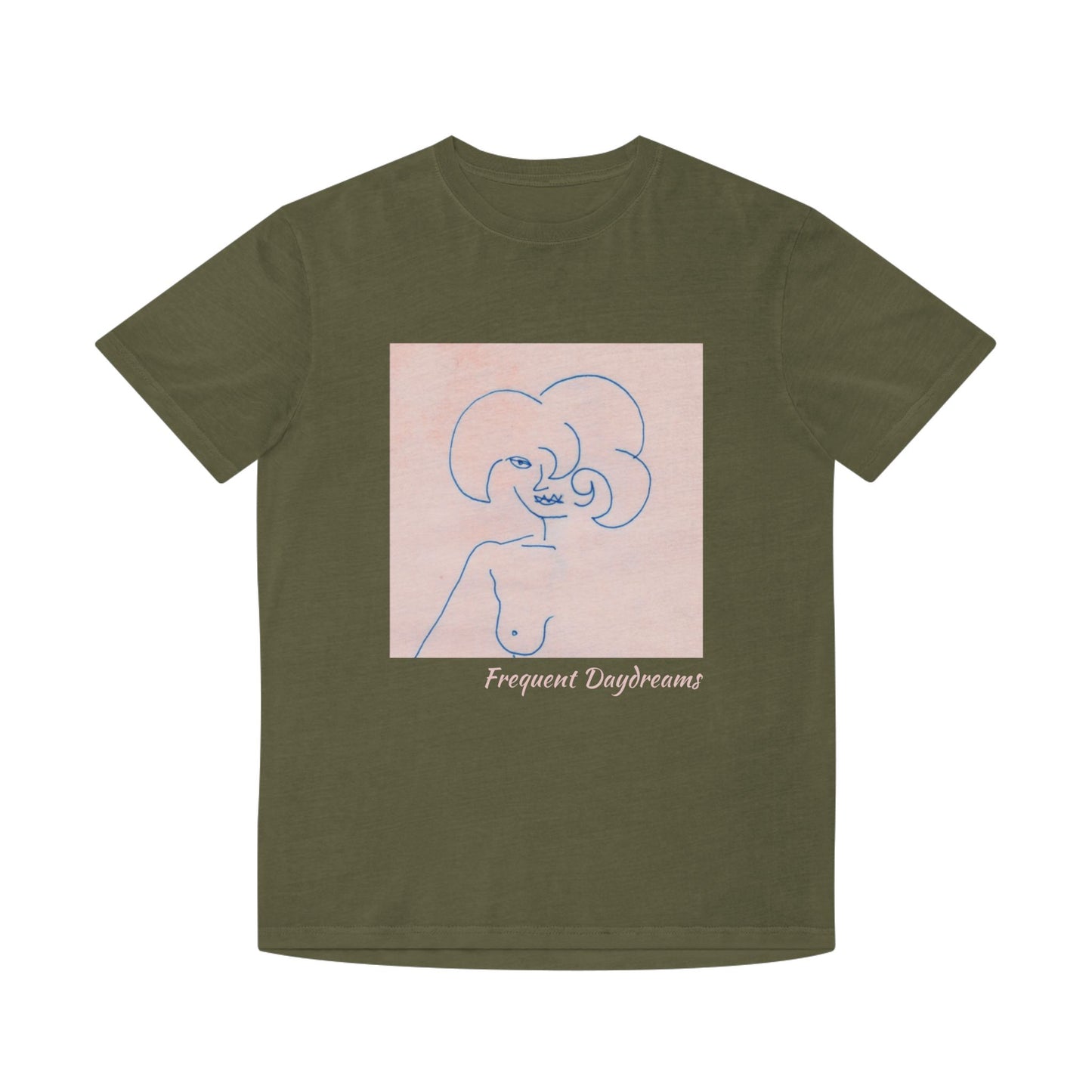 Unisex Faded Shirt - Frequent Daydreams Sketch No.45
