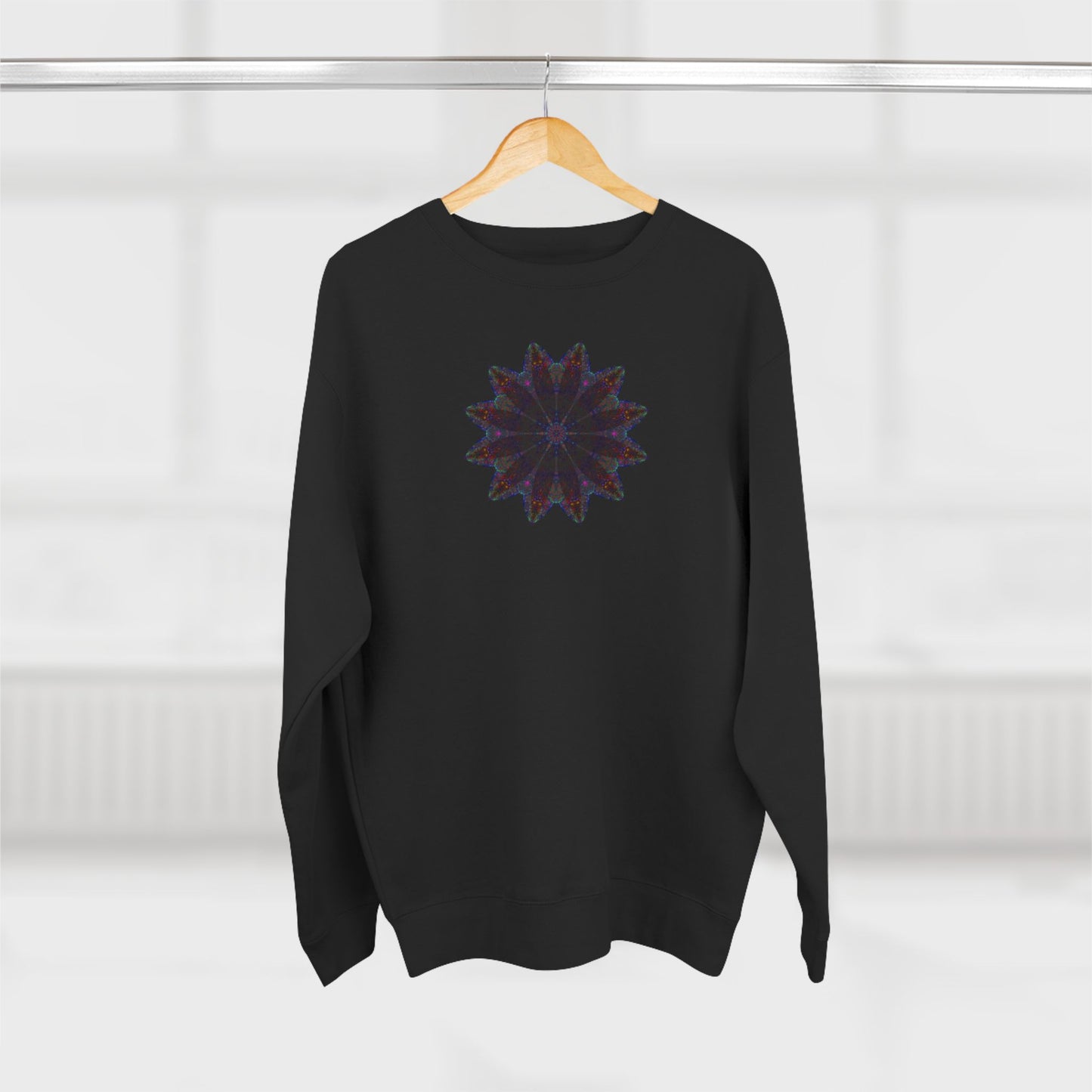 Unisex Crewneck Sweatshirt - Love Light Mandalas No.25
