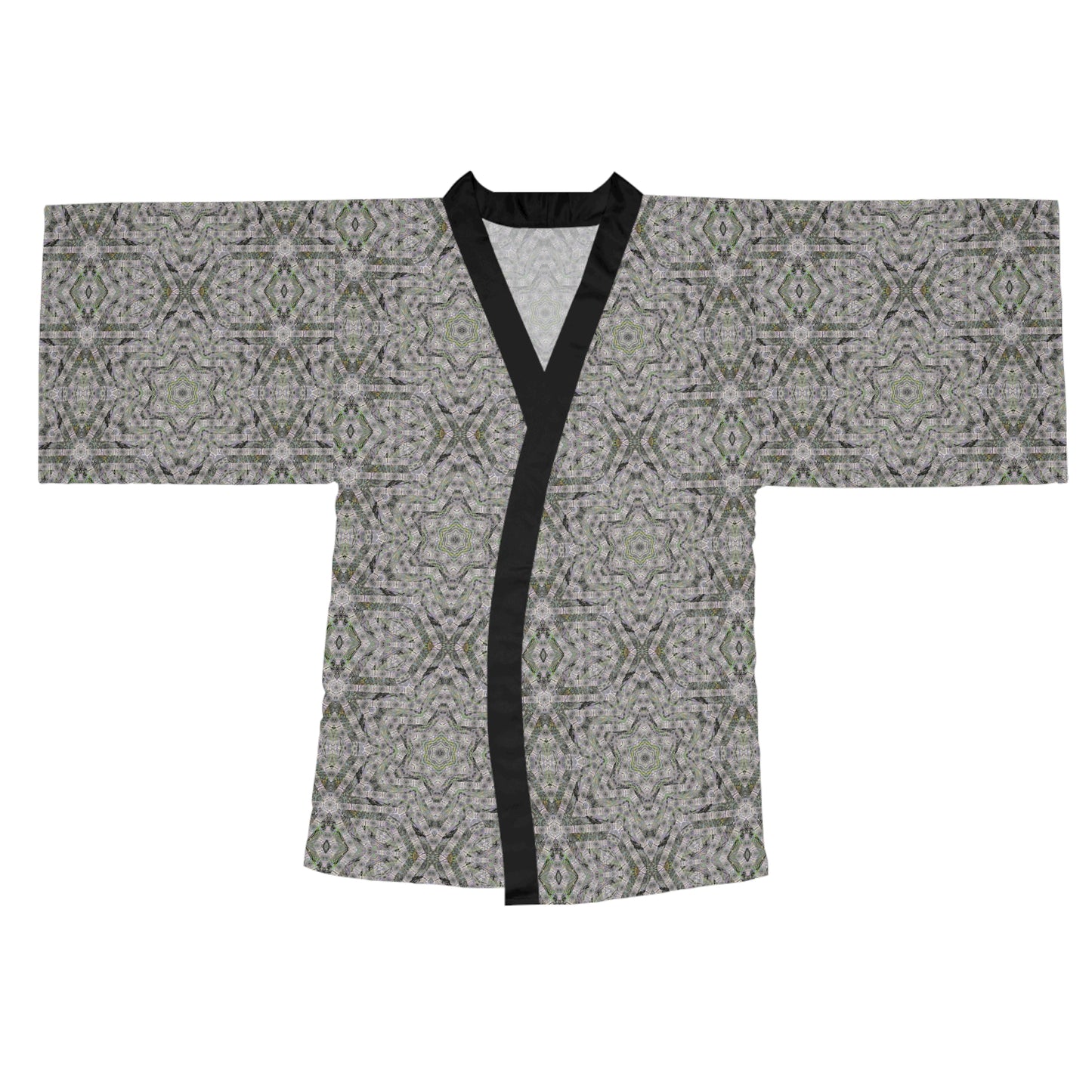 Long Sleeve Kimono Robe - P5 Kaleidoscopic No.27
