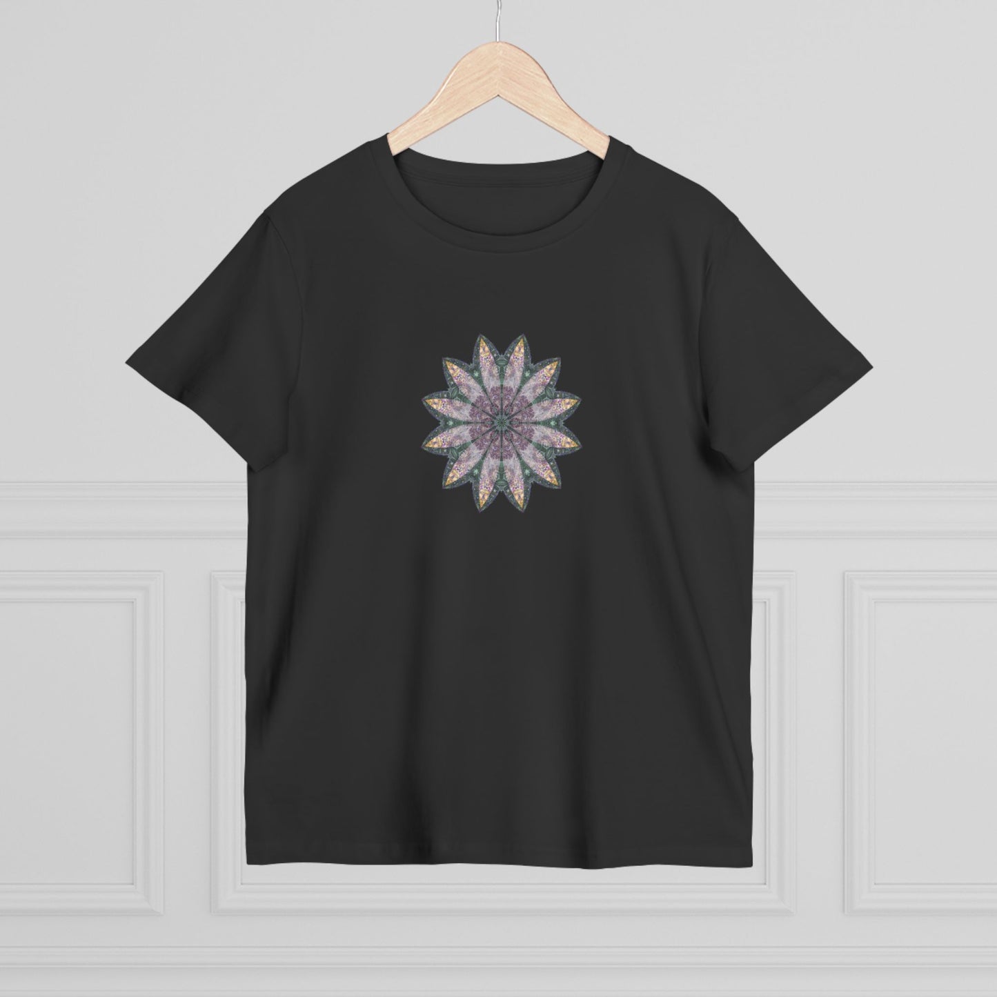Women’s Maple Tee - Love Light Mandalas No.21