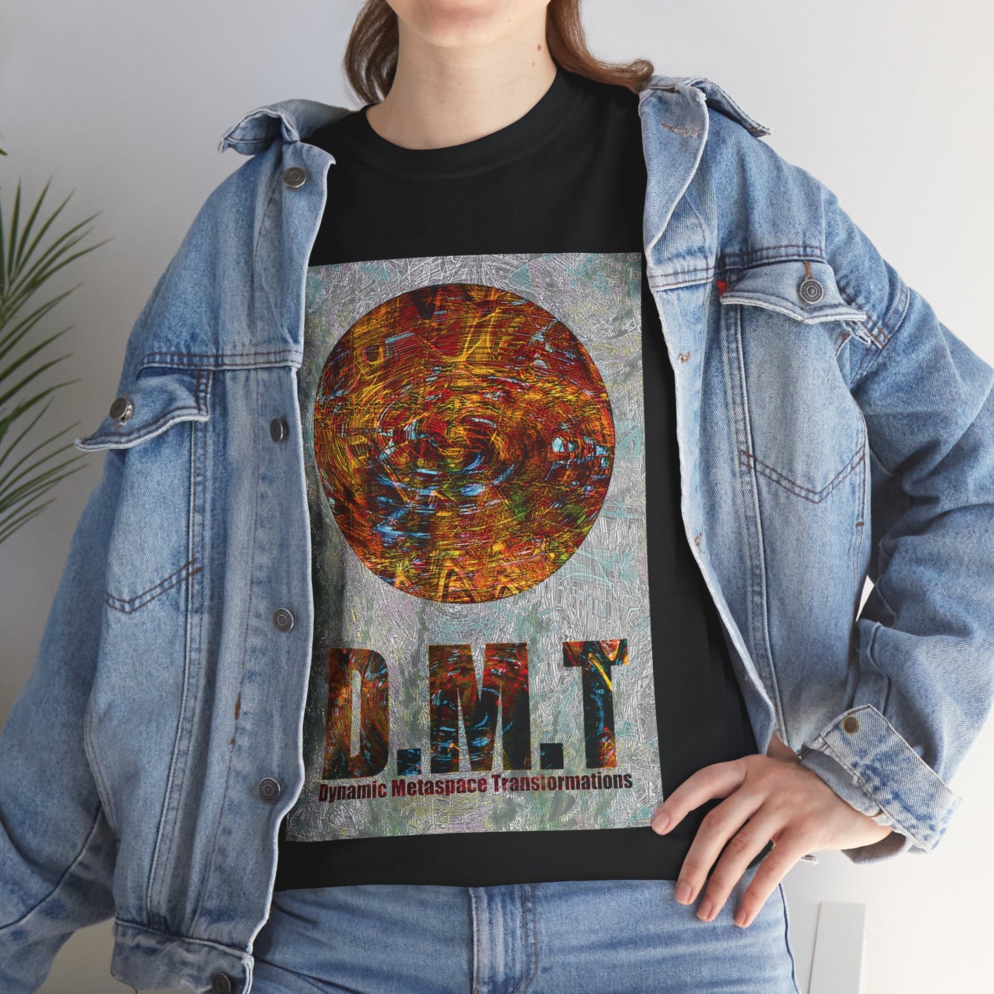 Unisex Heavy Cotton Tee - DMT Spheres No.1