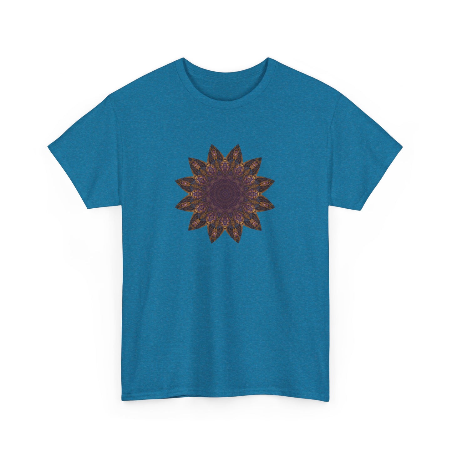 Unisex Heavy Cotton Tee - Love Light Mandalas No.1