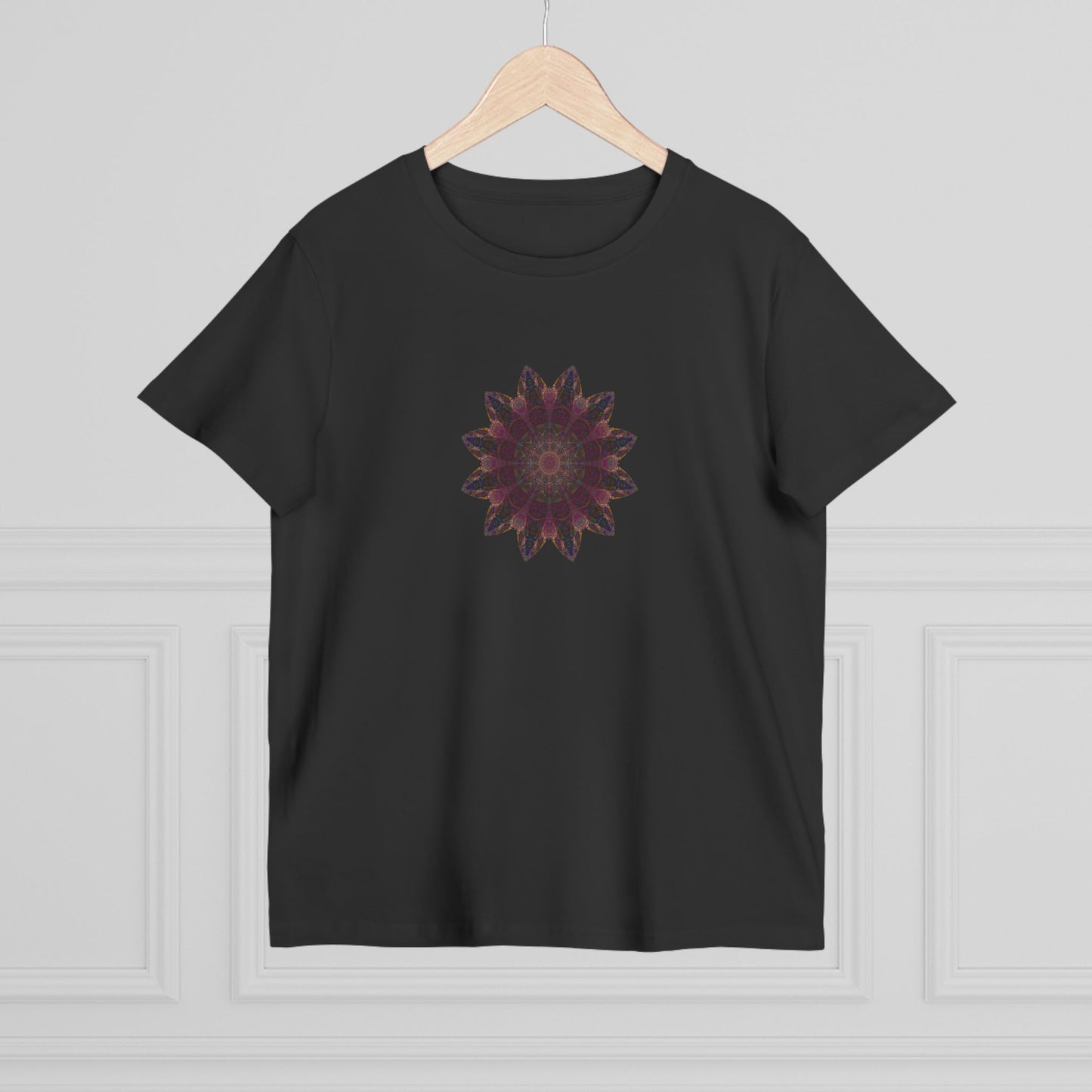 Women’s Maple Tee - Love Light Mandalas No.8