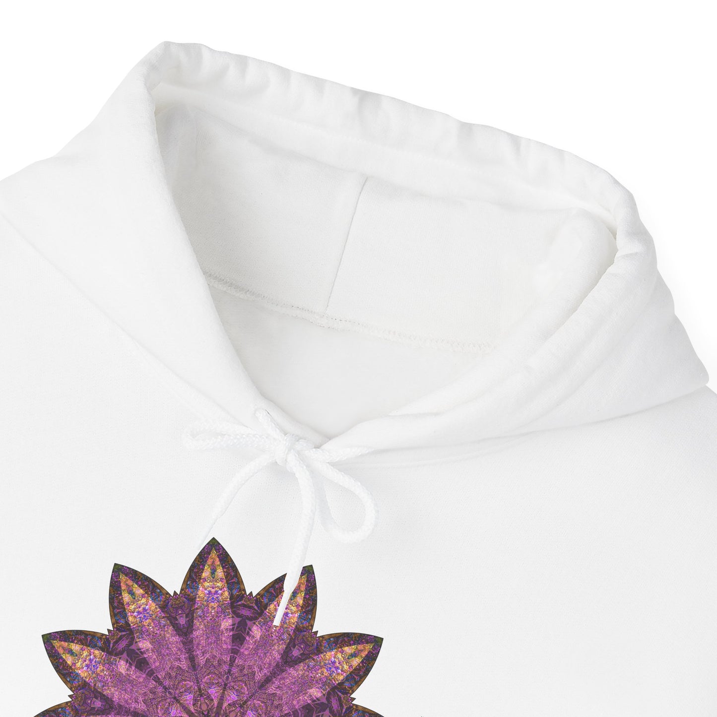 Unisex Heavy Blend™ Hooded Sweatshirt - Love Light Mandalas No.16
