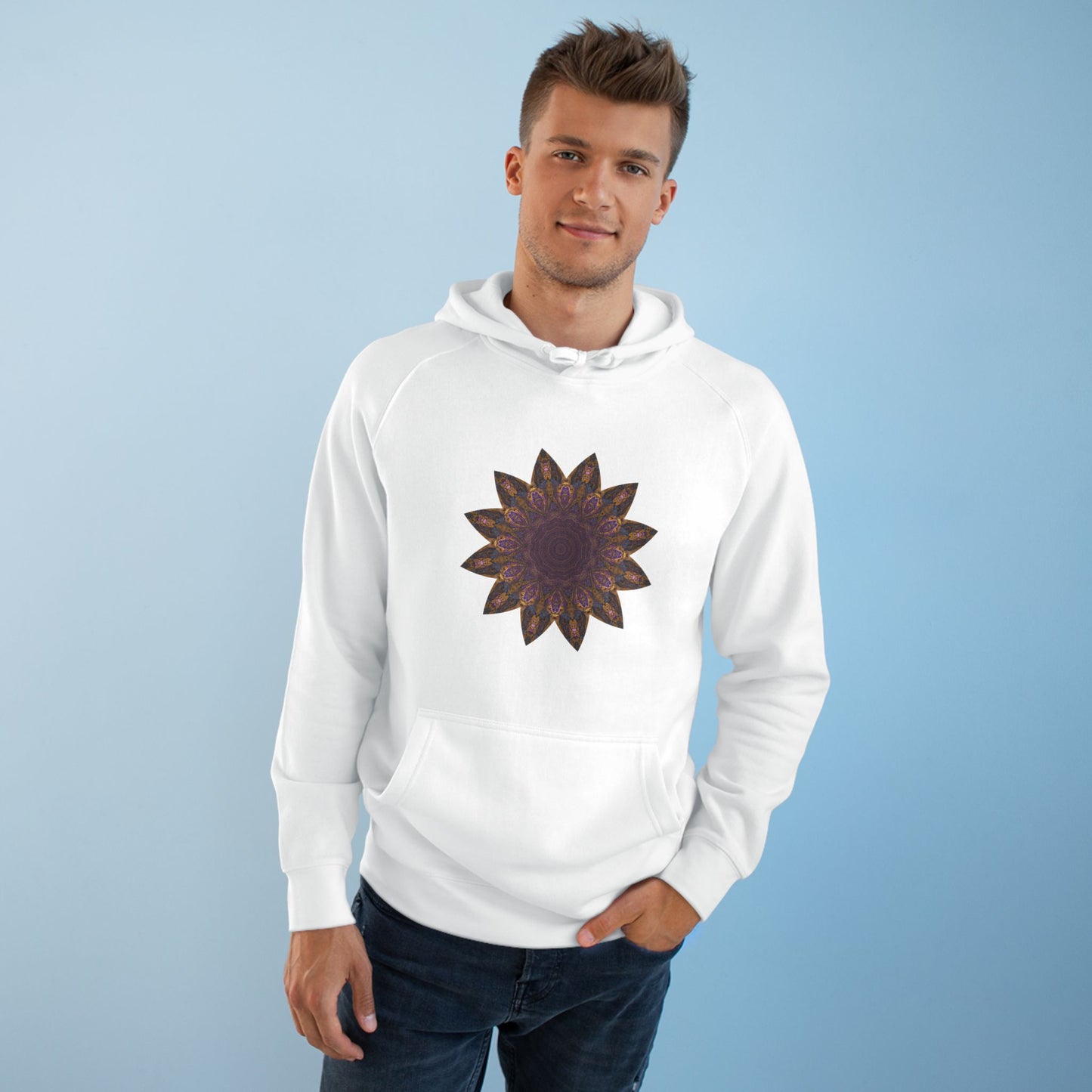 Unisex Supply Hoodie - Love Light Mandalas No.1