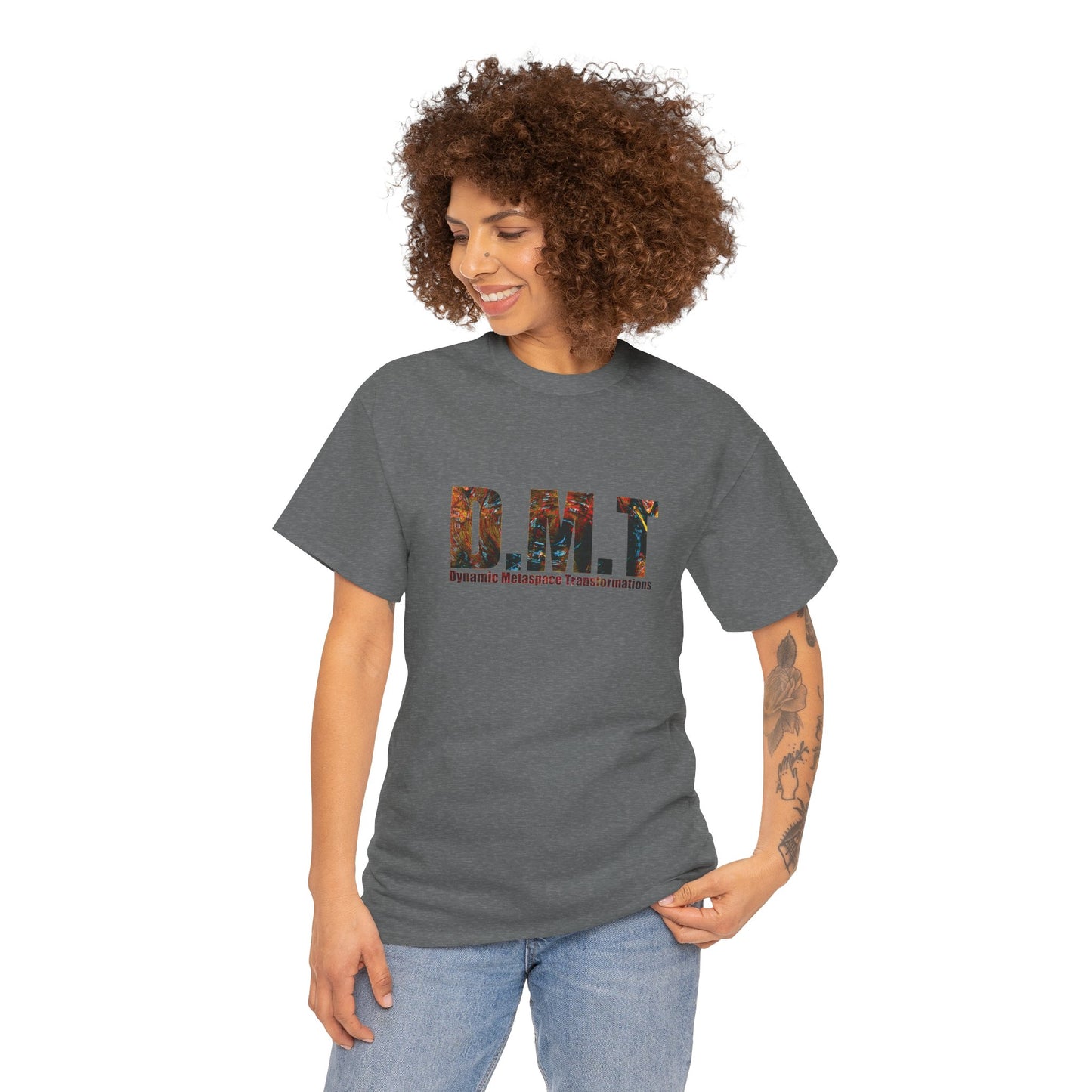 Unisex Heavy Cotton Tee - DMT Dynamic No.2