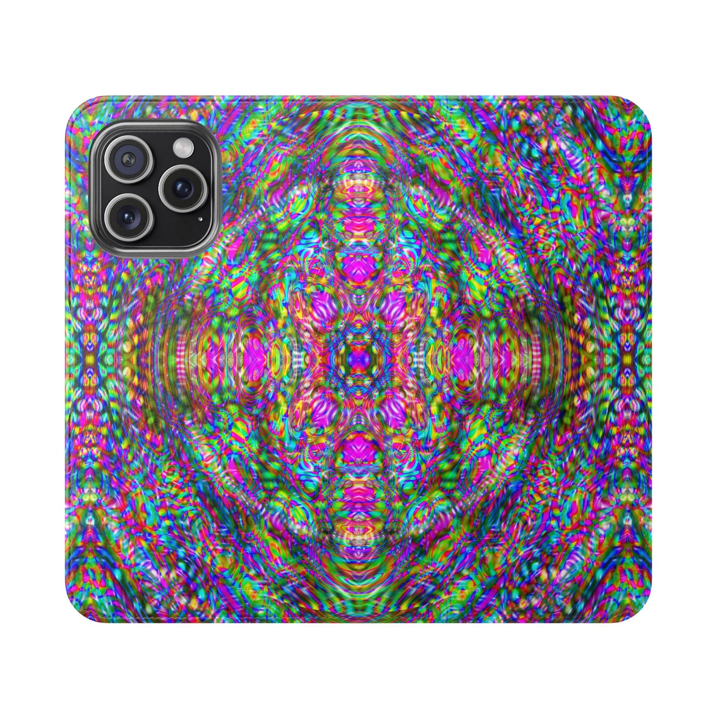 iPhone 15 Flip Case - DMT Scribe Tiles No.4