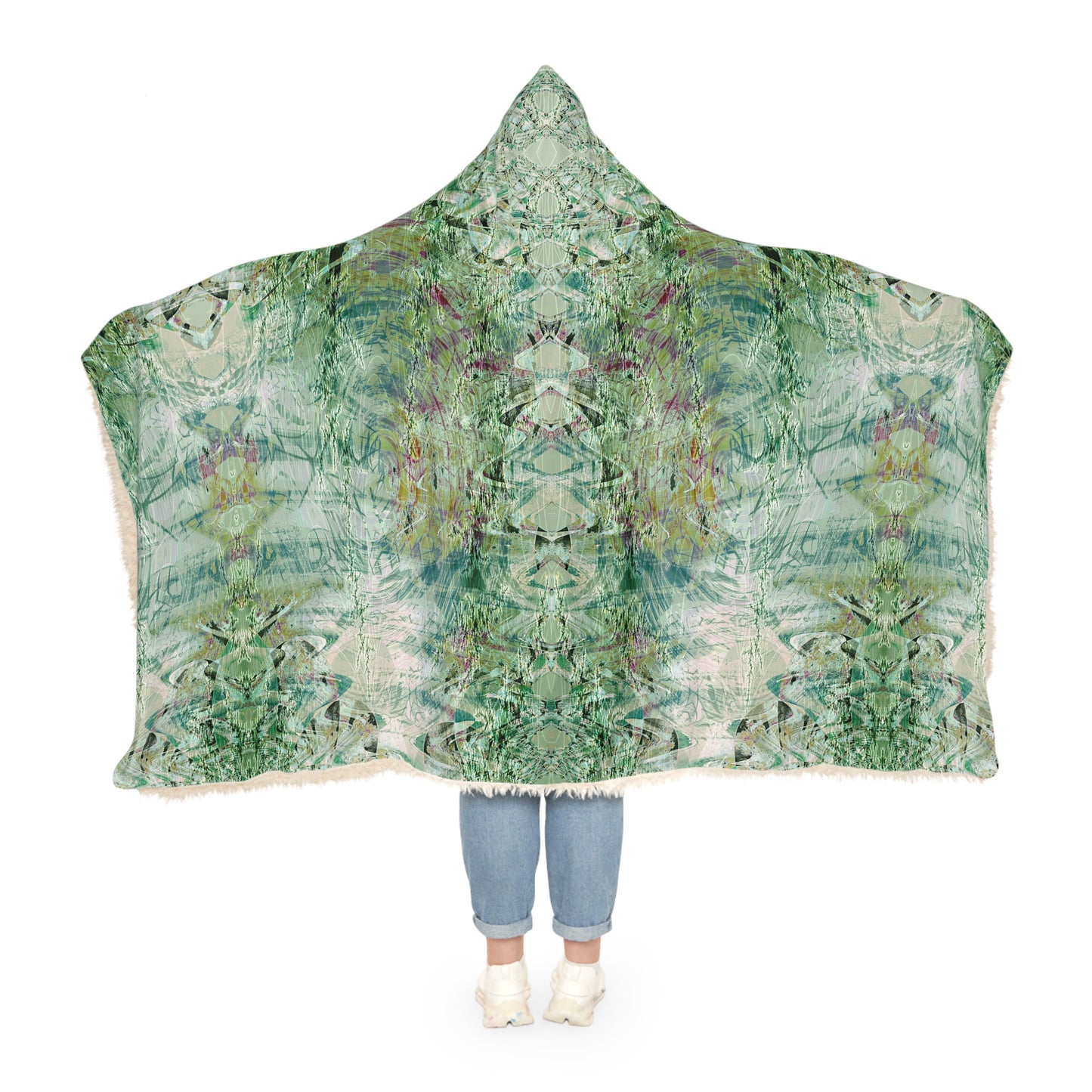 Snuggle Blanket - Love Light Fractals No.7