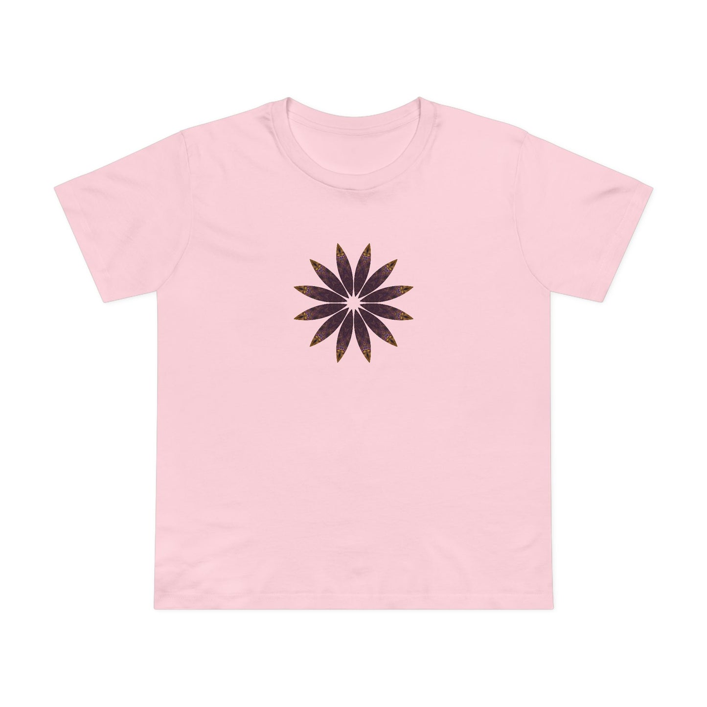 Women’s Maple Tee - Love Light Mandalas No.2