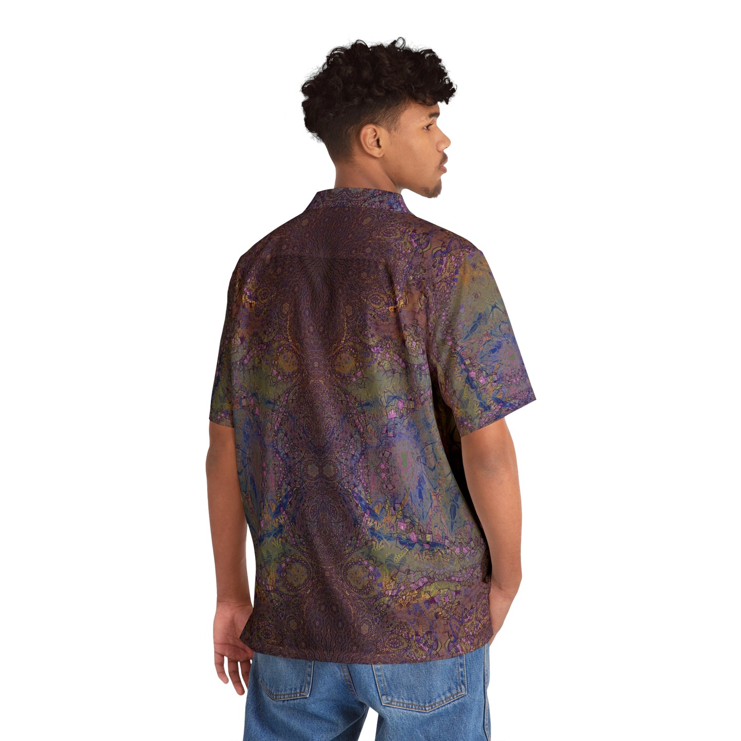 Hawaiian Shirt - Love Light Fractals No.12