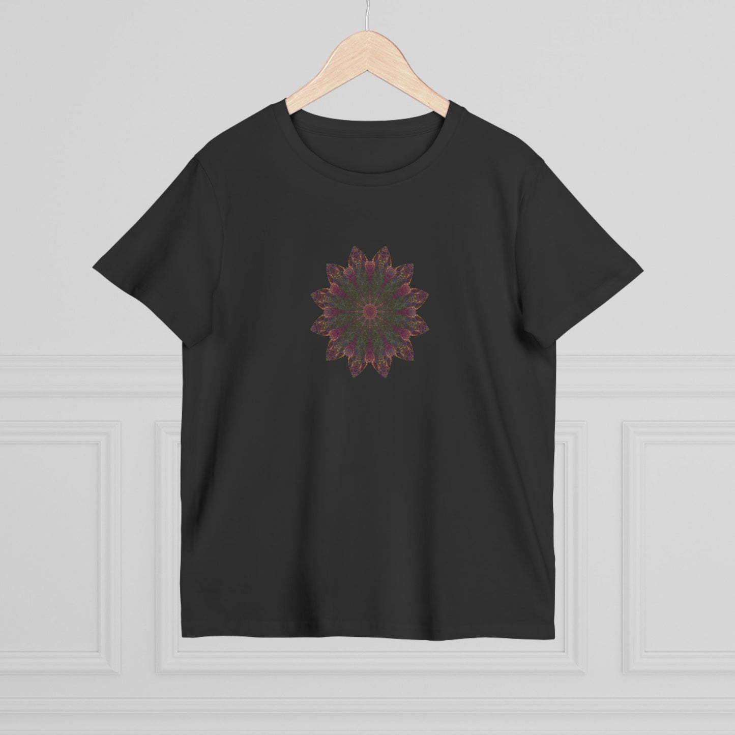 Women’s Maple Tee - Love Light Mandalas No.7