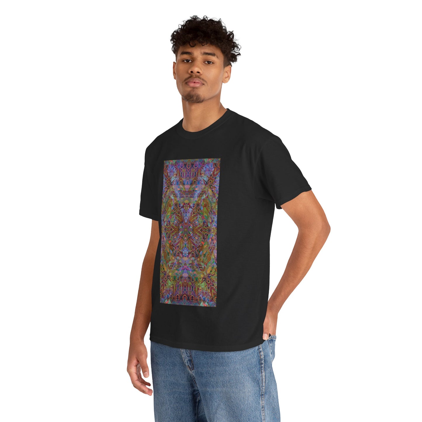 Unisex Heavy Cotton Tee - Mandala Series No.14