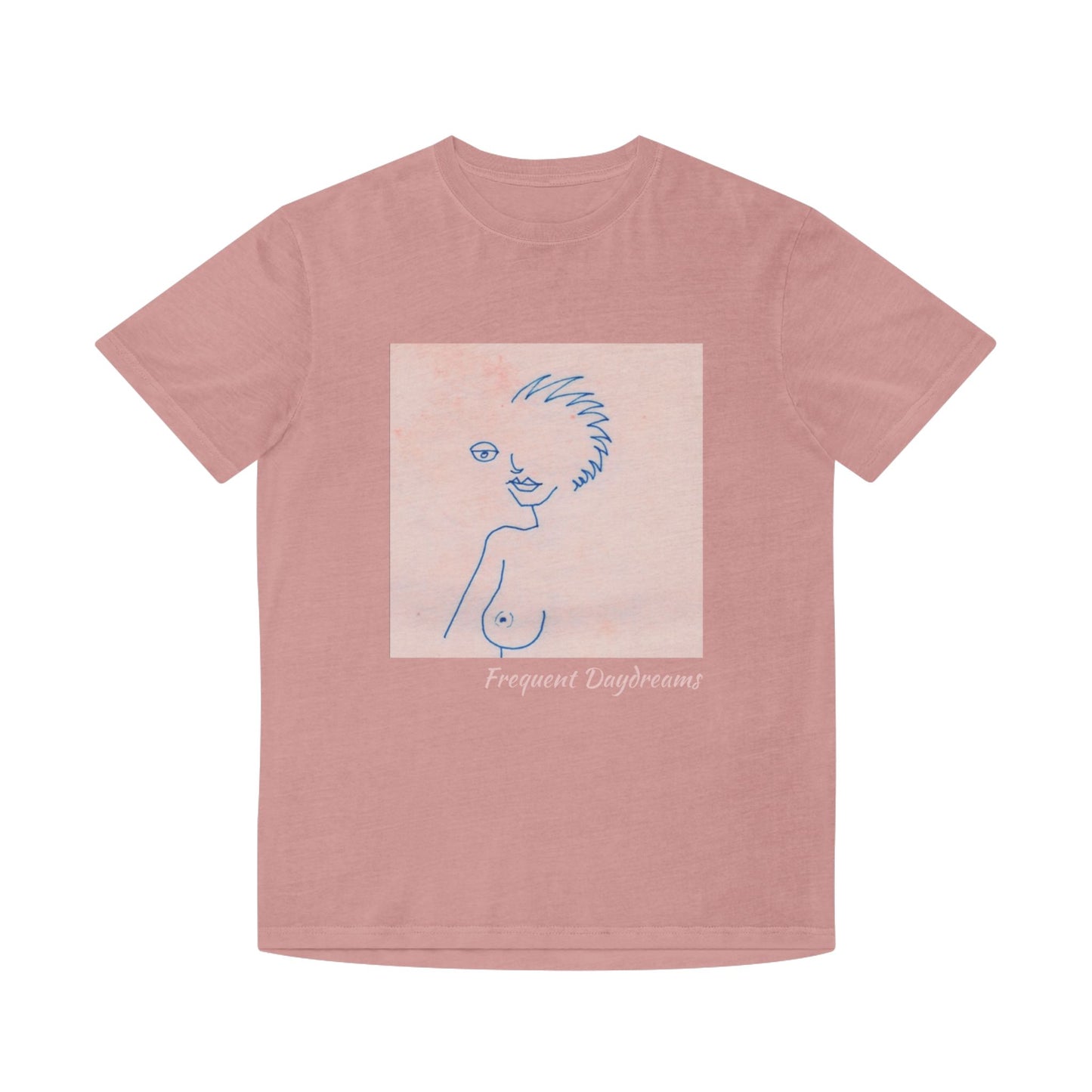 Unisex Faded Shirt - Frequent Daydreams Sketch No.46