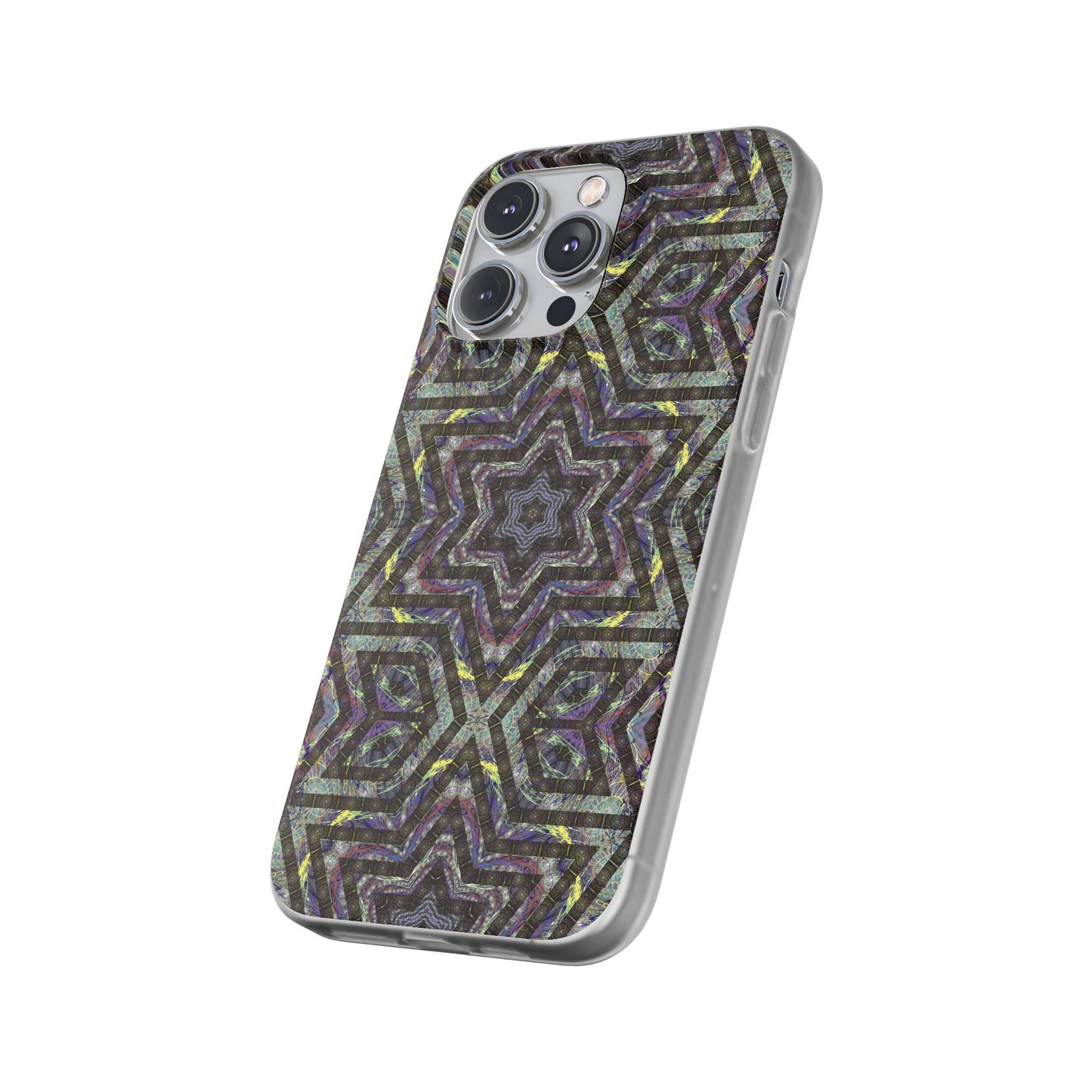 iPhone 14 Flexi Case - P5 Kaleidoscopic No.1