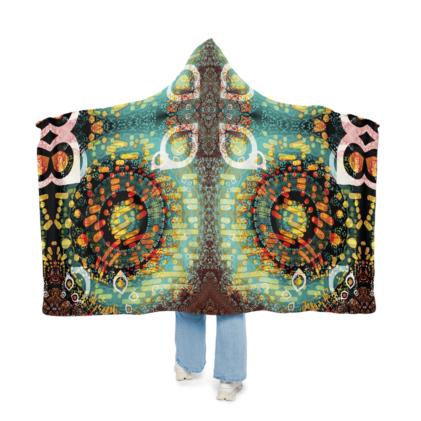 Snuggle Blanket - Psychedelic QR No.1