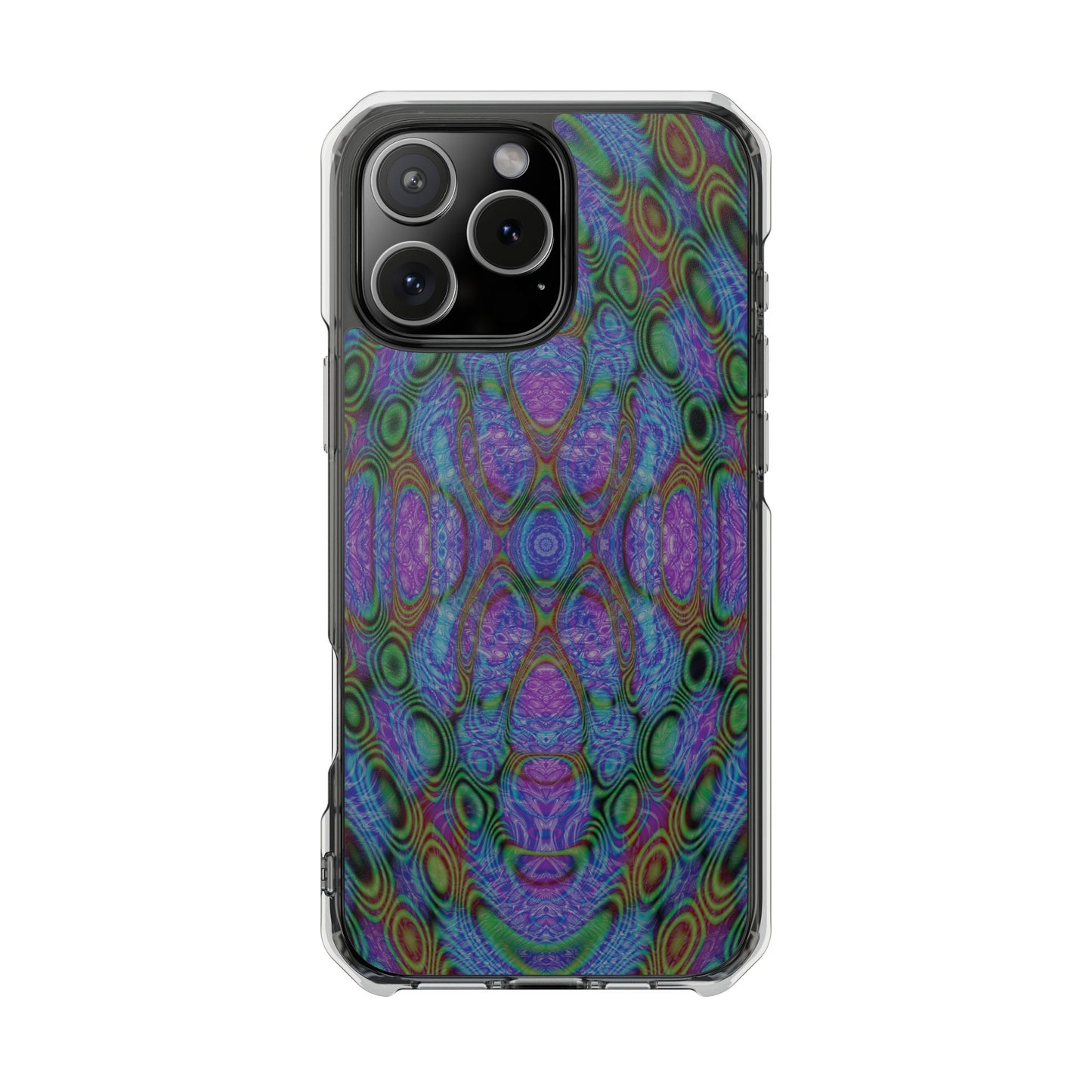 iPhone 16 Magnetic Clear Impact Case - DMT Seer No.17