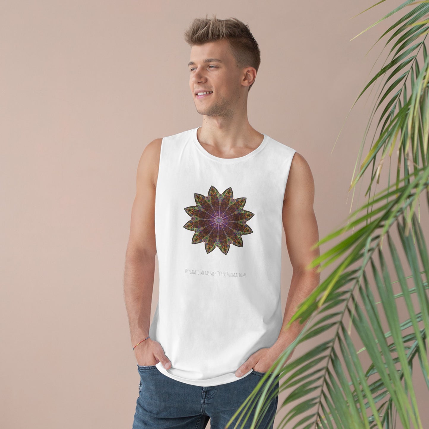 Unisex Barnard Tank - Love Light Mandalas No.13