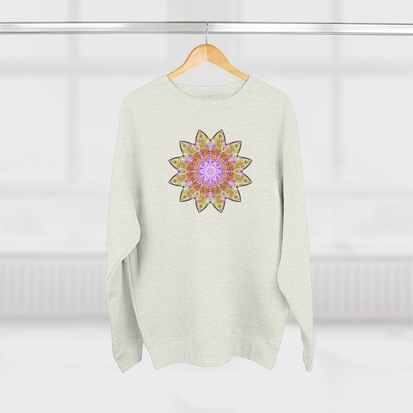 Unisex Crewneck Sweatshirt - Love Light Mandalas No.14