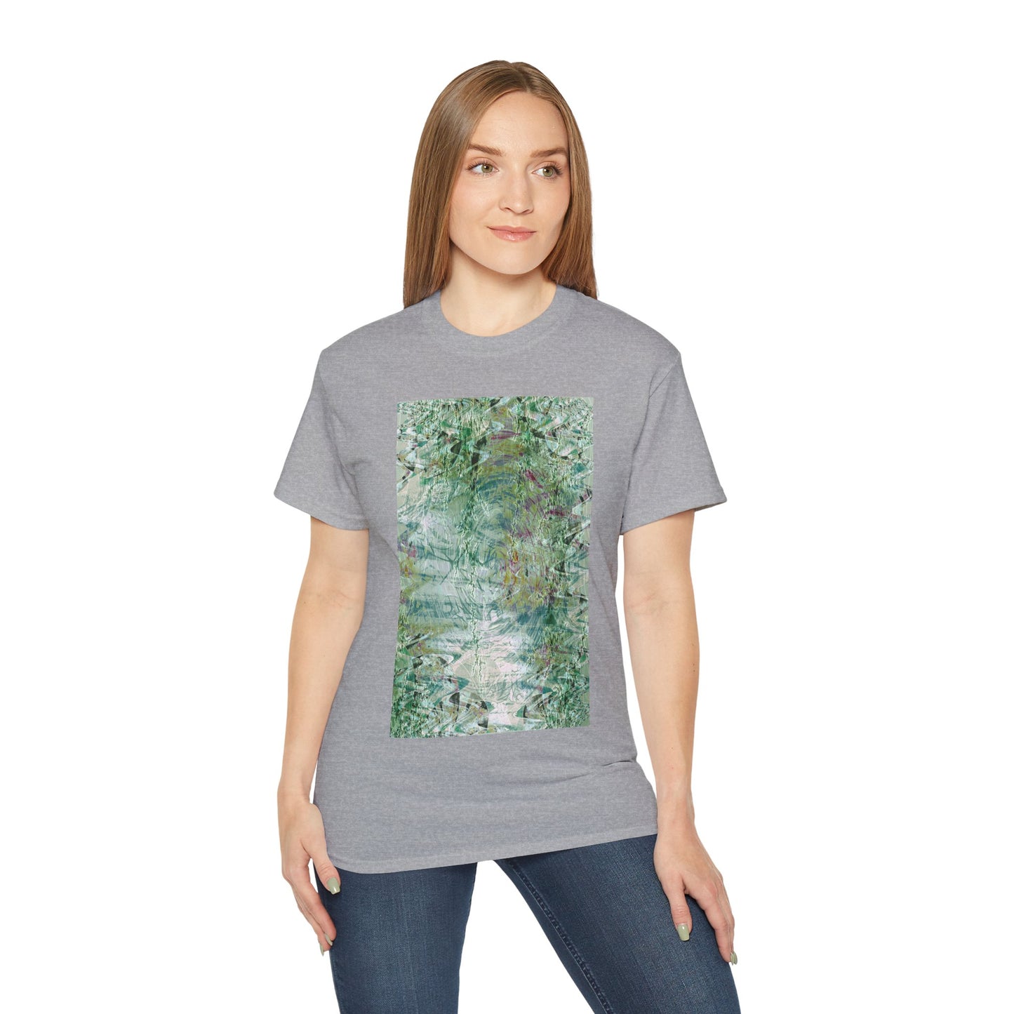 Unisex Ultra Cotton Tee - Love Light Fractals No.7