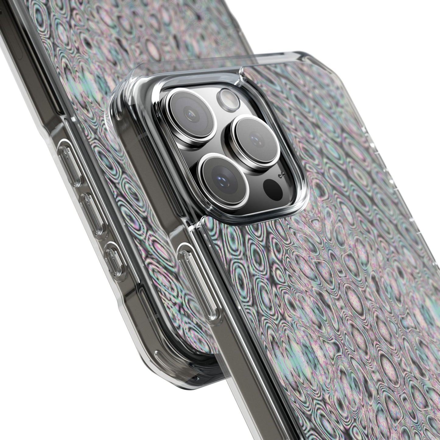 iPhone 16 Magnetic Clear Impact Case - DMT Seer No.13
