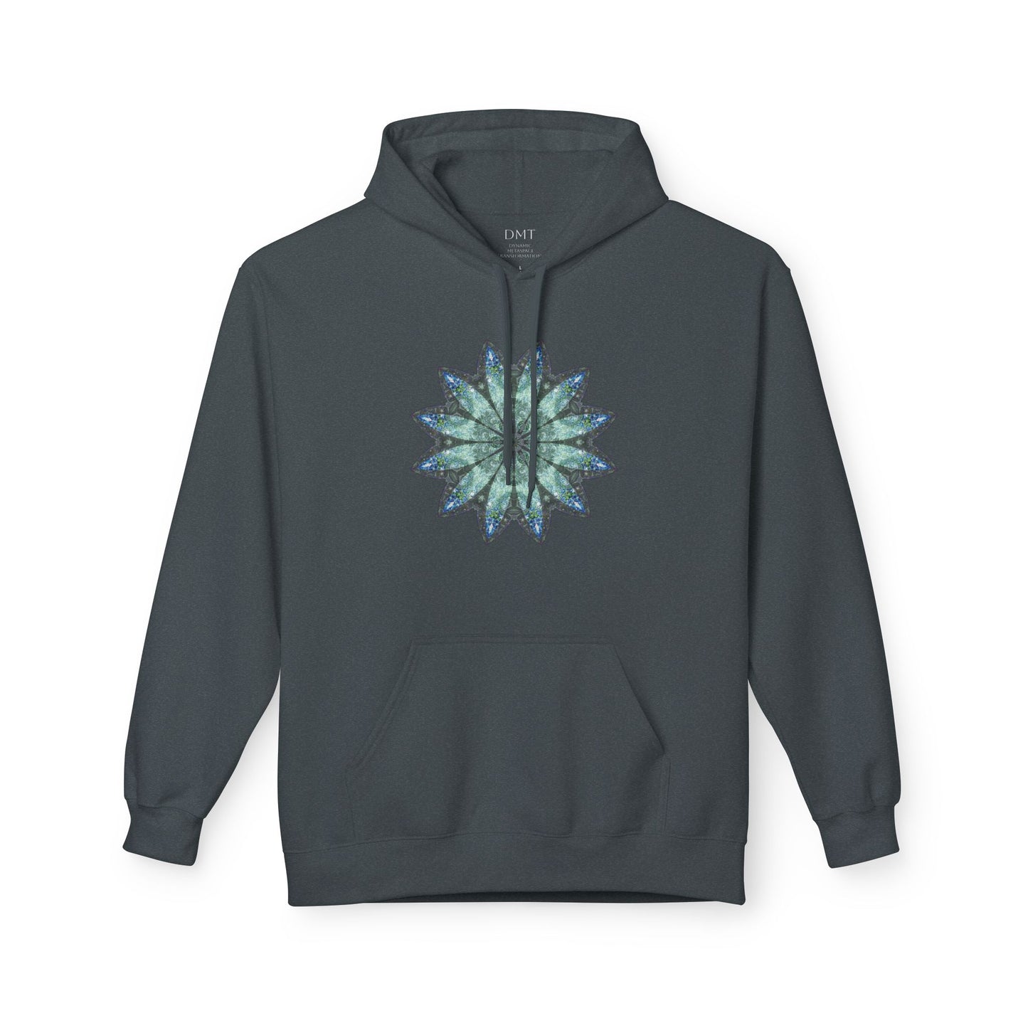 Unisex Midweight Softstyle Fleece Hoodie - Love Light Mandalas No.20