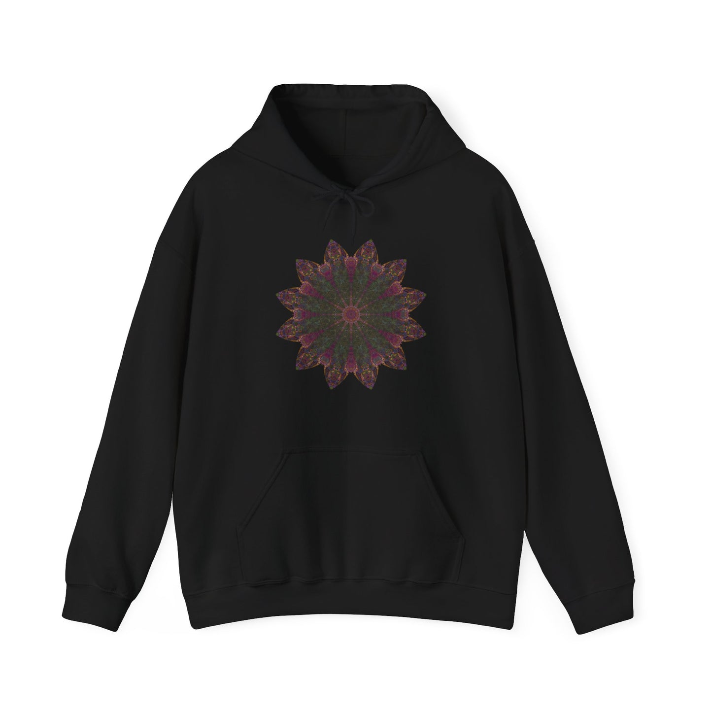 Unisex Heavy Blend™ Hooded Sweatshirt - Love Light Mandalas No.7