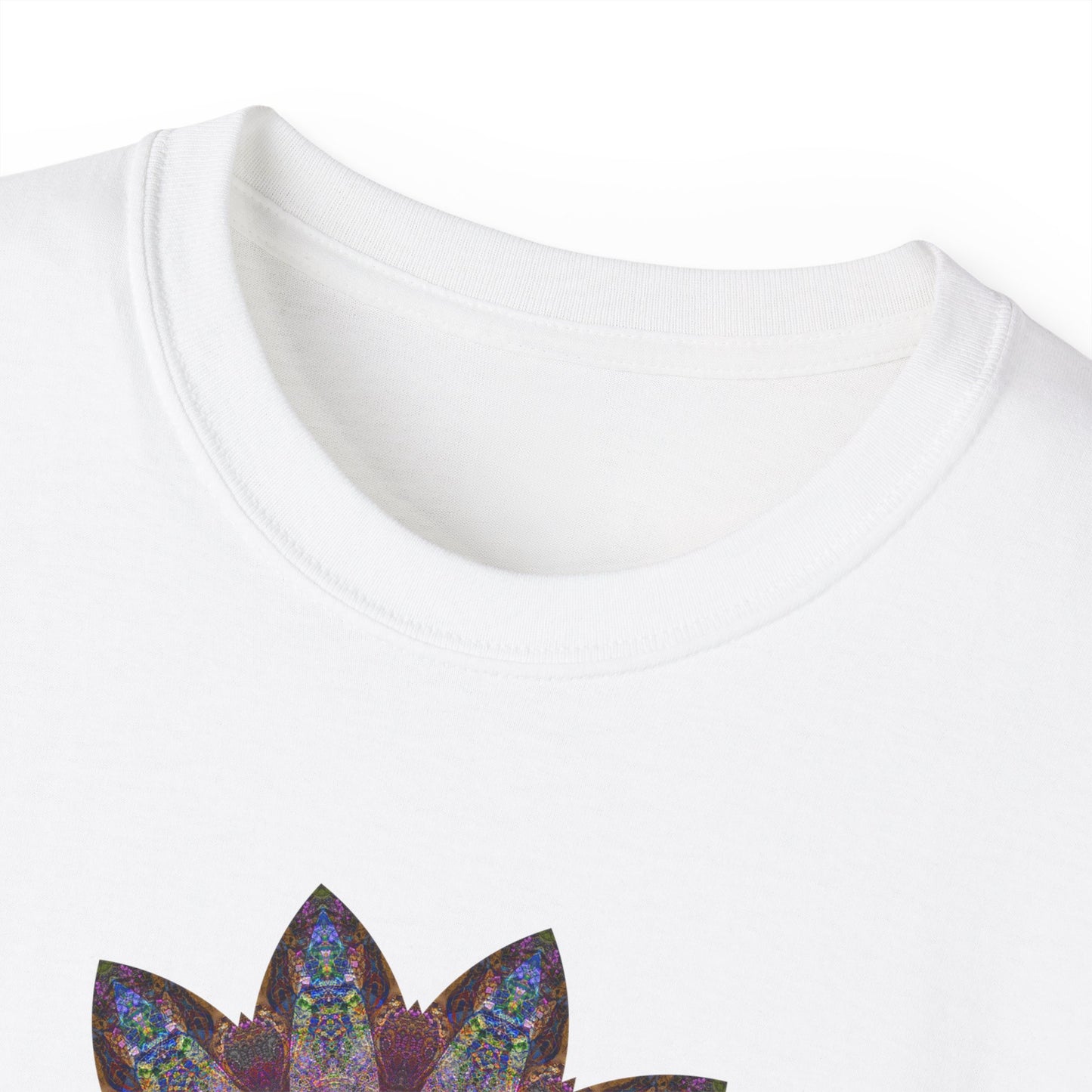 Unisex Ultra Cotton Tee - Love Light Mandalas No.9