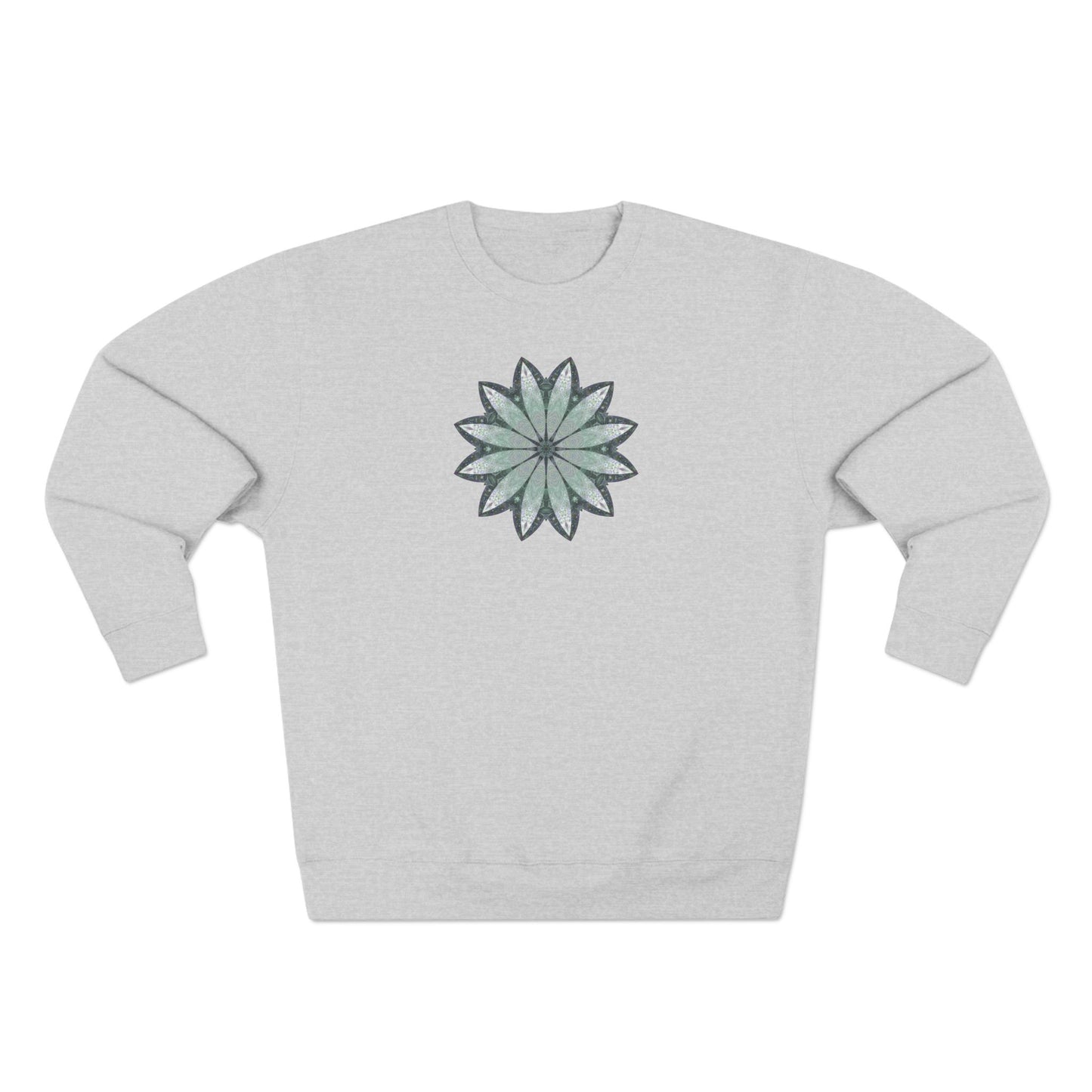 Unisex Crewneck Sweatshirt - Love Light Mandalas No.22