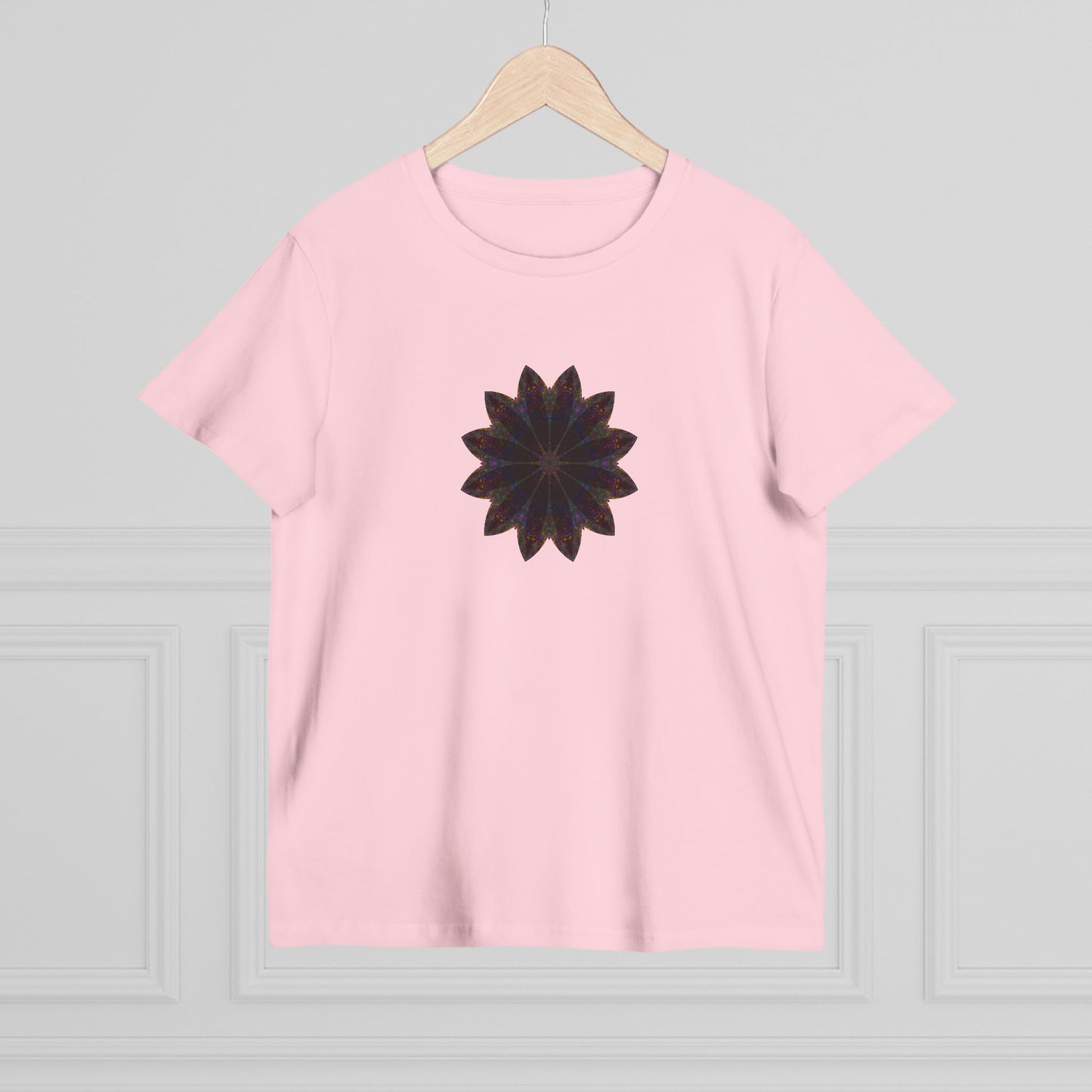 Women’s Maple Tee - Love Light Mandalas No.10