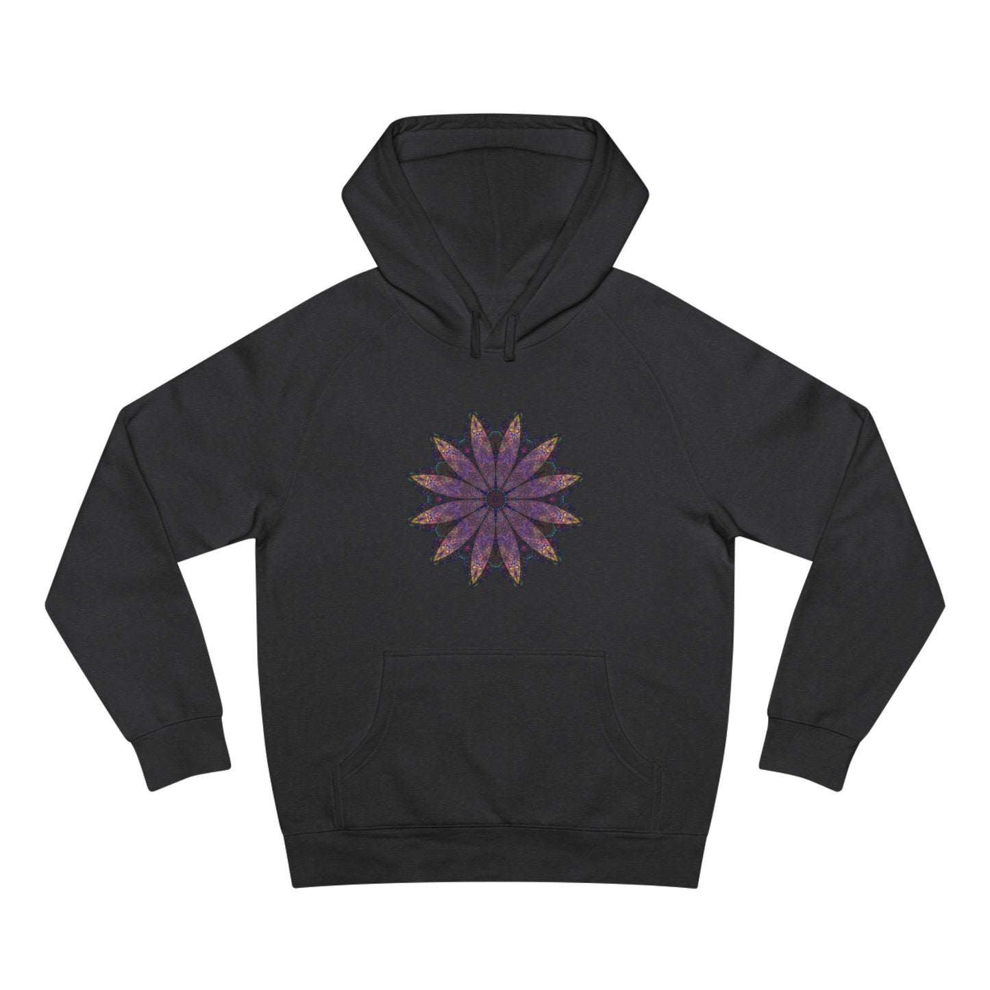 Unisex Supply Hoodie - Love Light Mandalas No.24