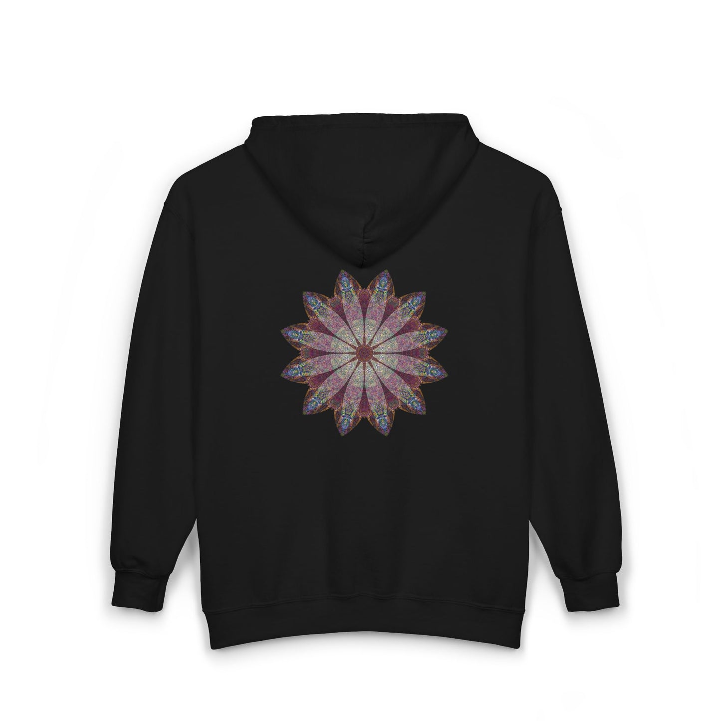 Unisex Heavy Blend™ Full Zip Hooded Sweatshirt - Love Light Mandalas No.9