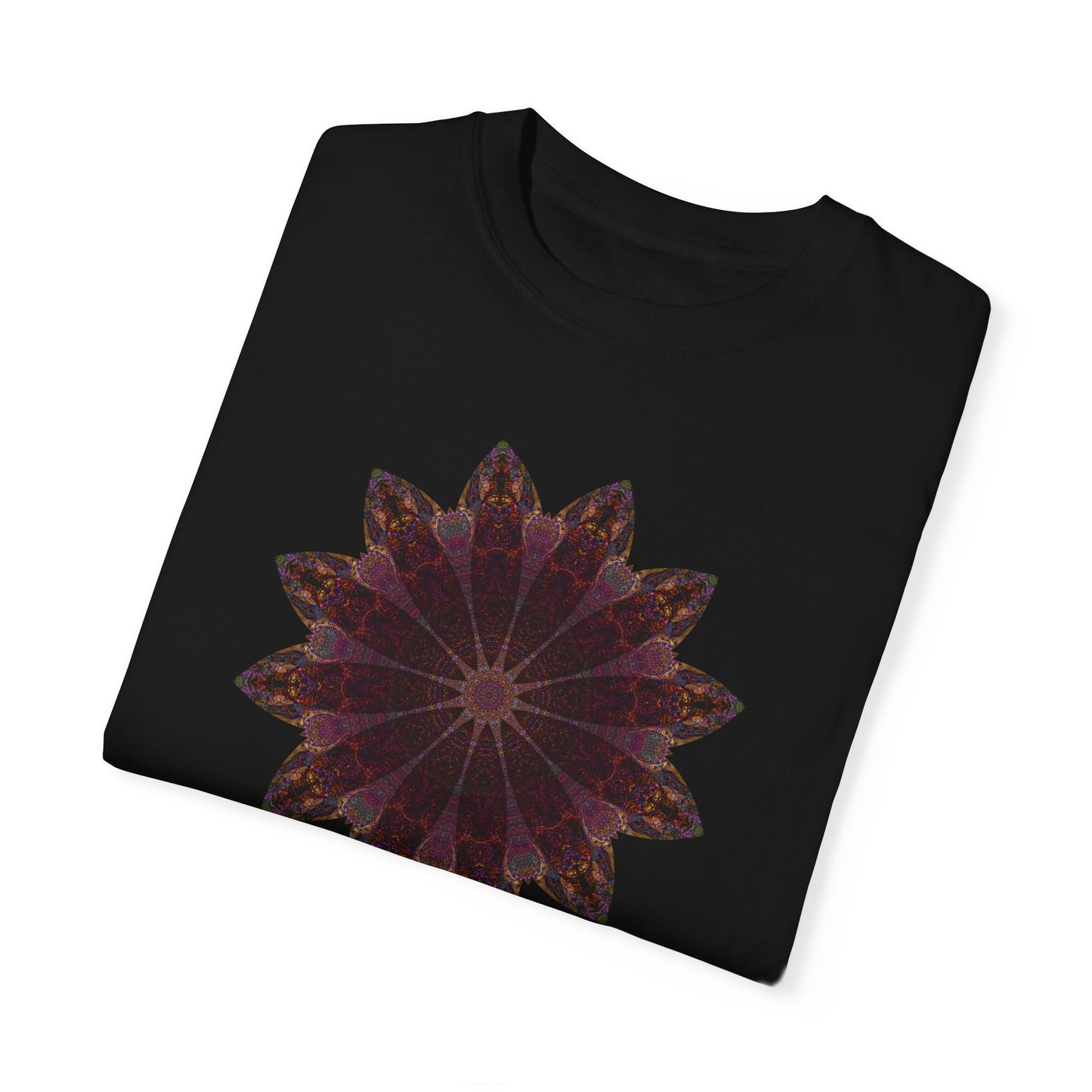 Unisex Garment-Dyed T-shirt - Love Light Mandalas No.5