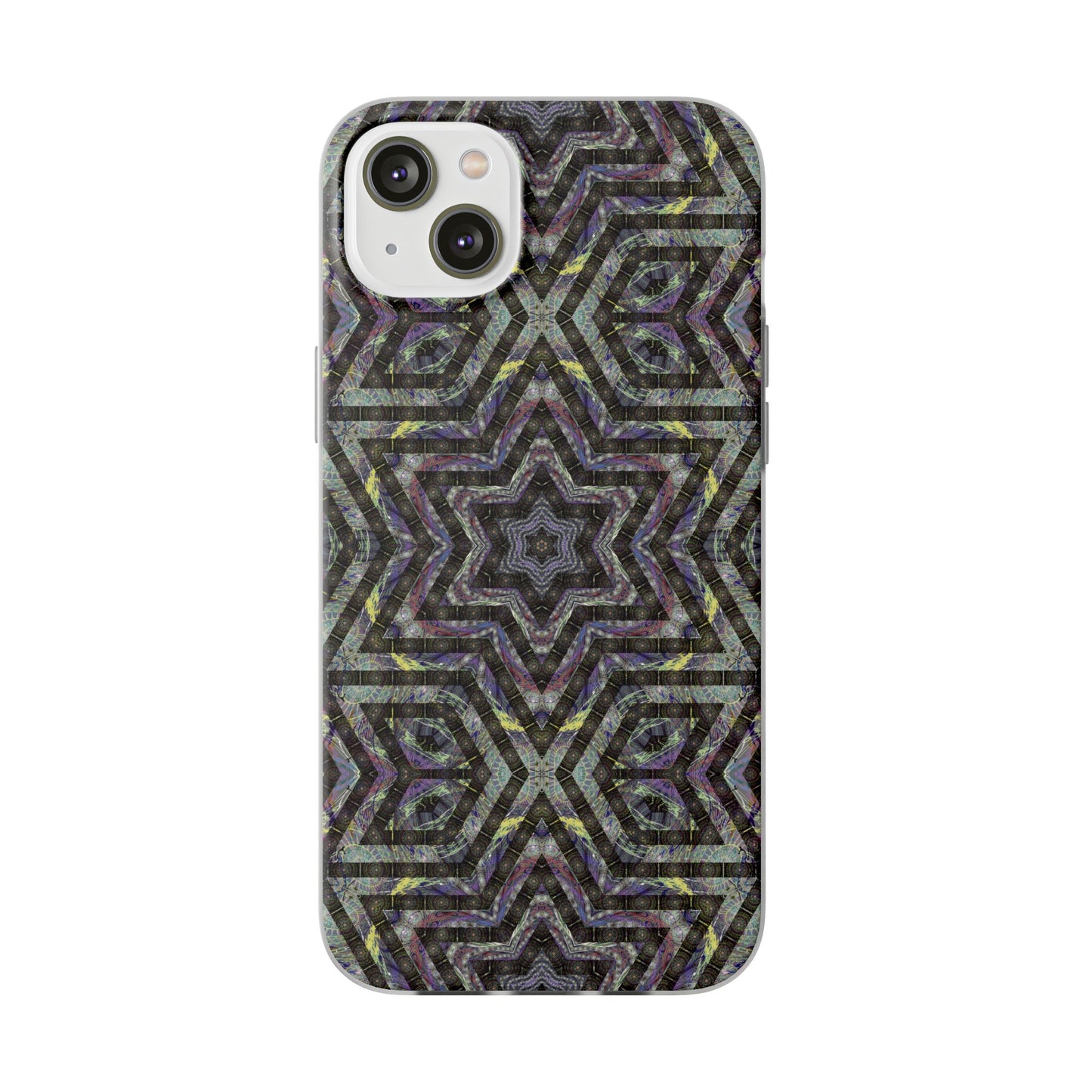 iPhone 14 Flexi Case - P5 Kaleidoscopic No.1