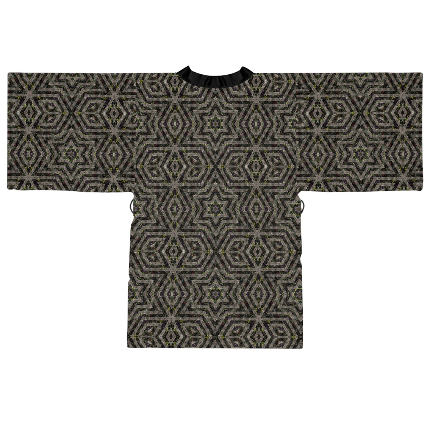 Long Sleeve Kimono Robe - P5 Kaleidoscopic No.7
