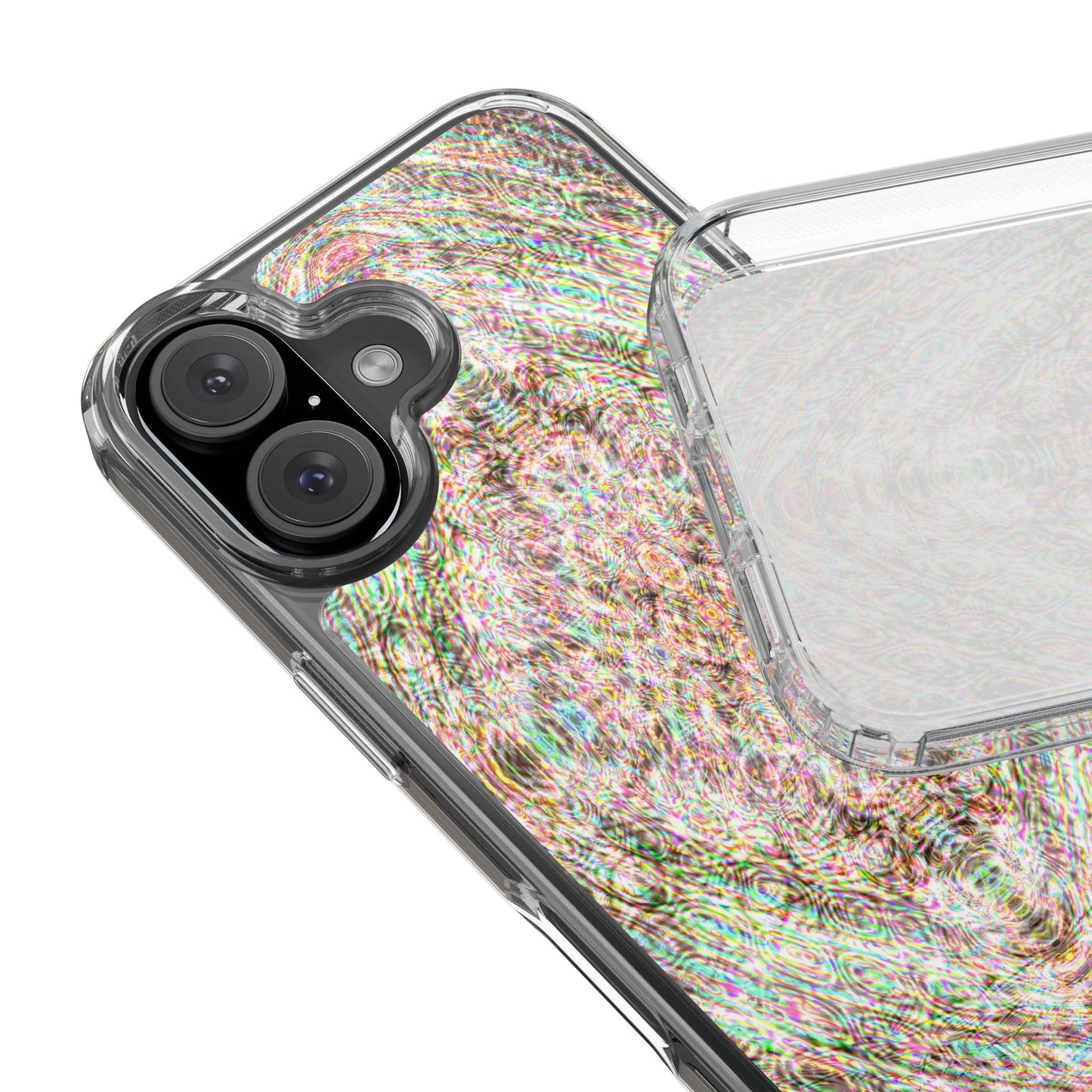 iPhone 16 Clear Case – DMT Seer No.15